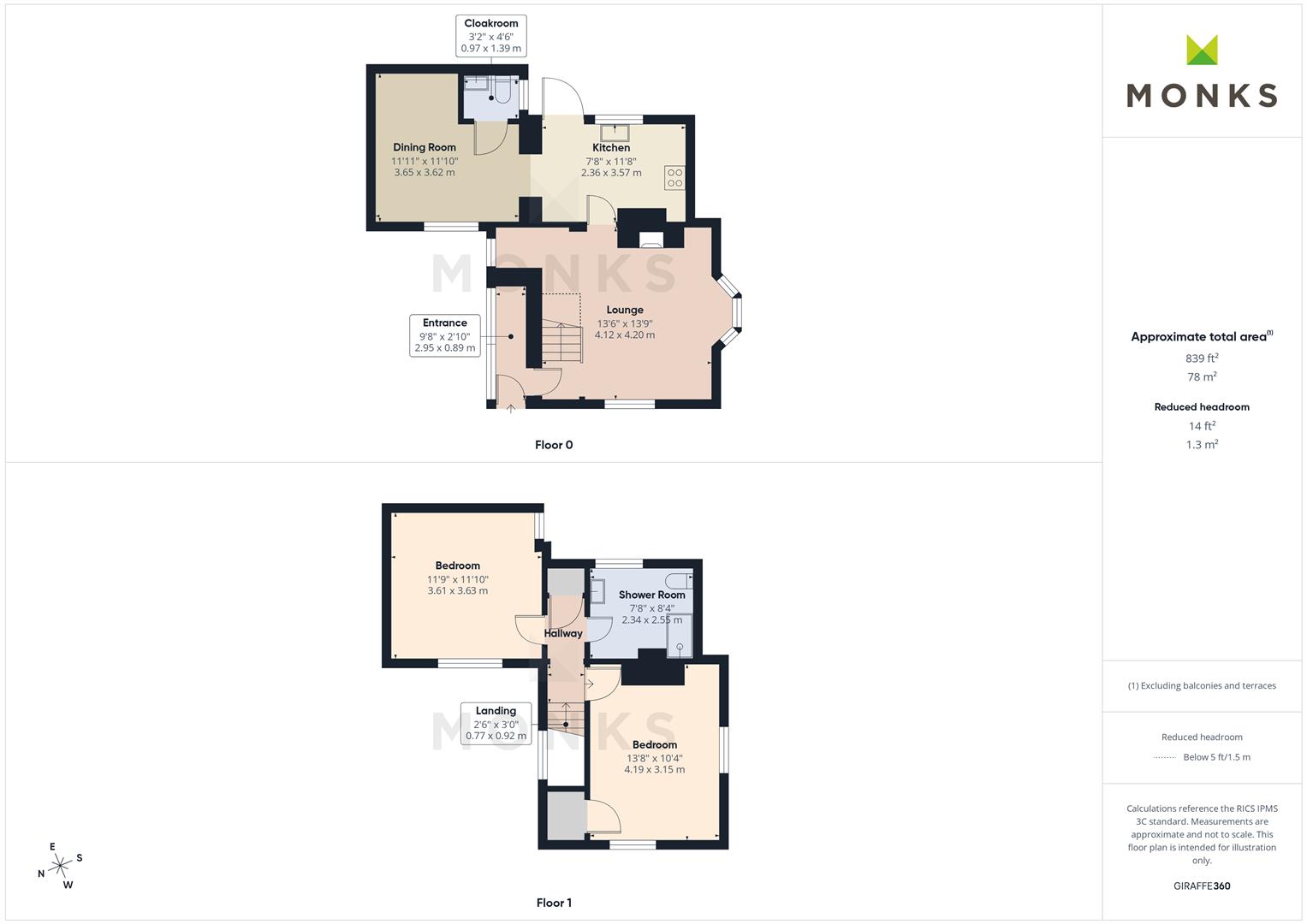 Red Lodge, Off The Mount, Shrewsbury floorplan