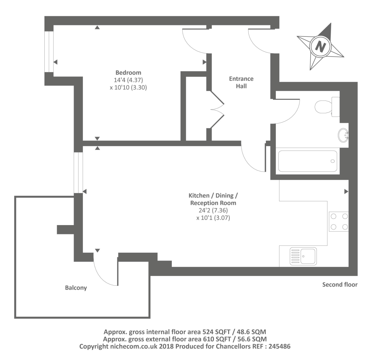 1 Bedrooms Flat for sale in Slough, Berkshire SL1