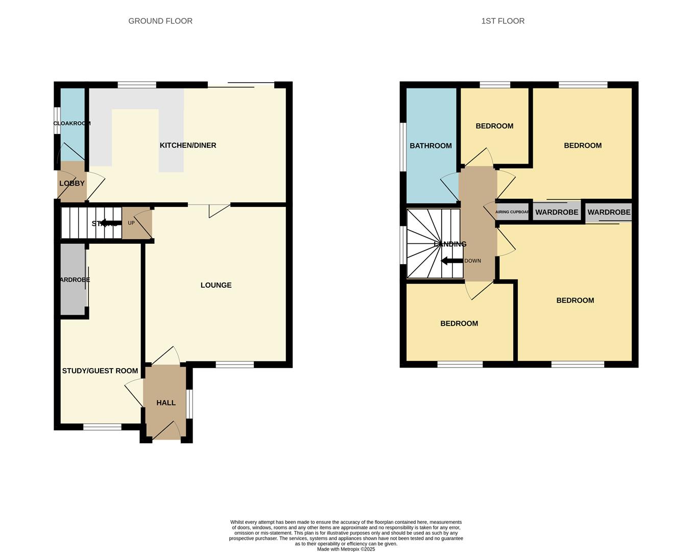17, Nightingale Close, Burnham-On-Sea floorplan