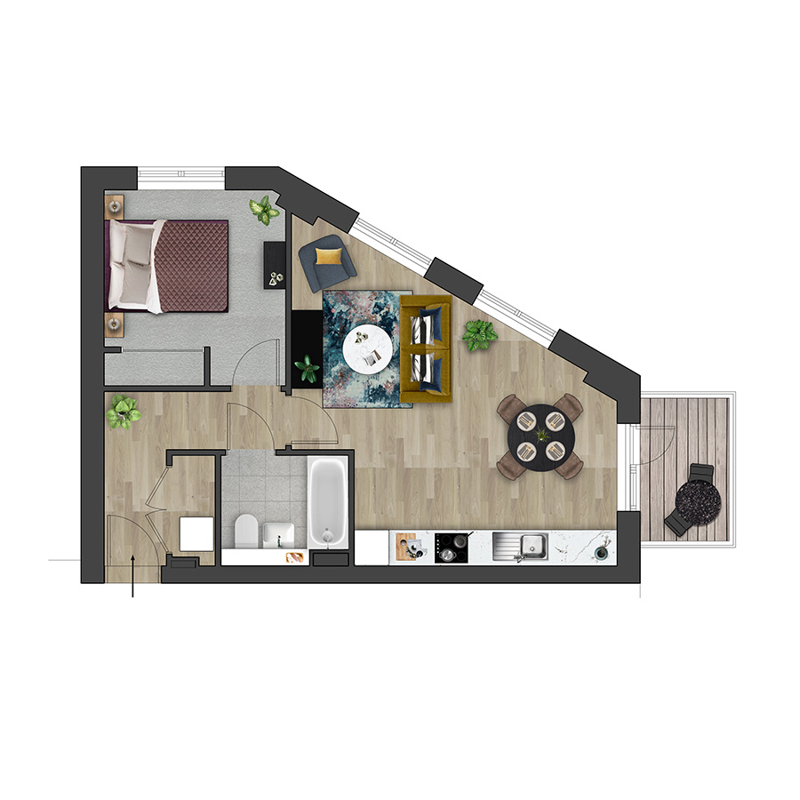 Desborough Road, High Wycombe floorplan