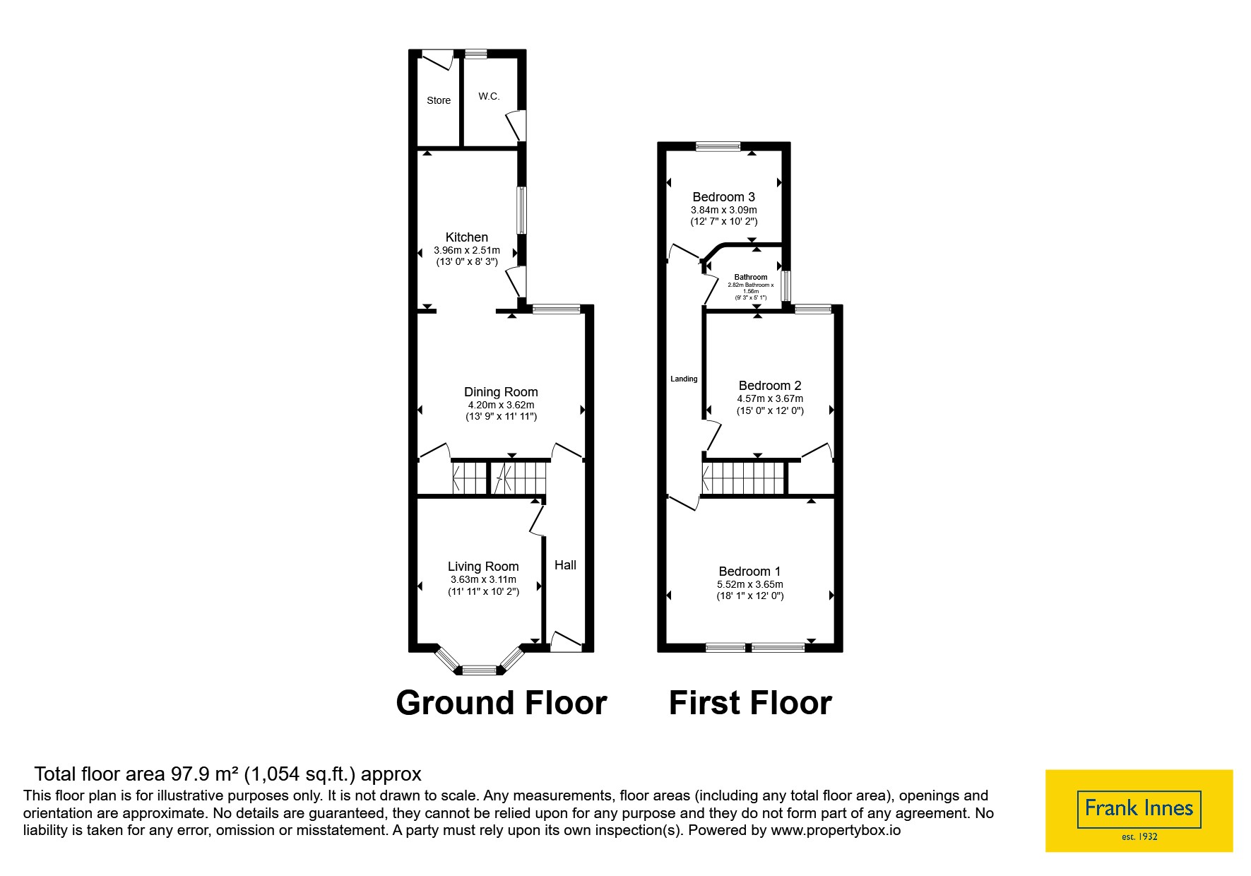 218, St. Thomas Road, Derbyshire floorplan