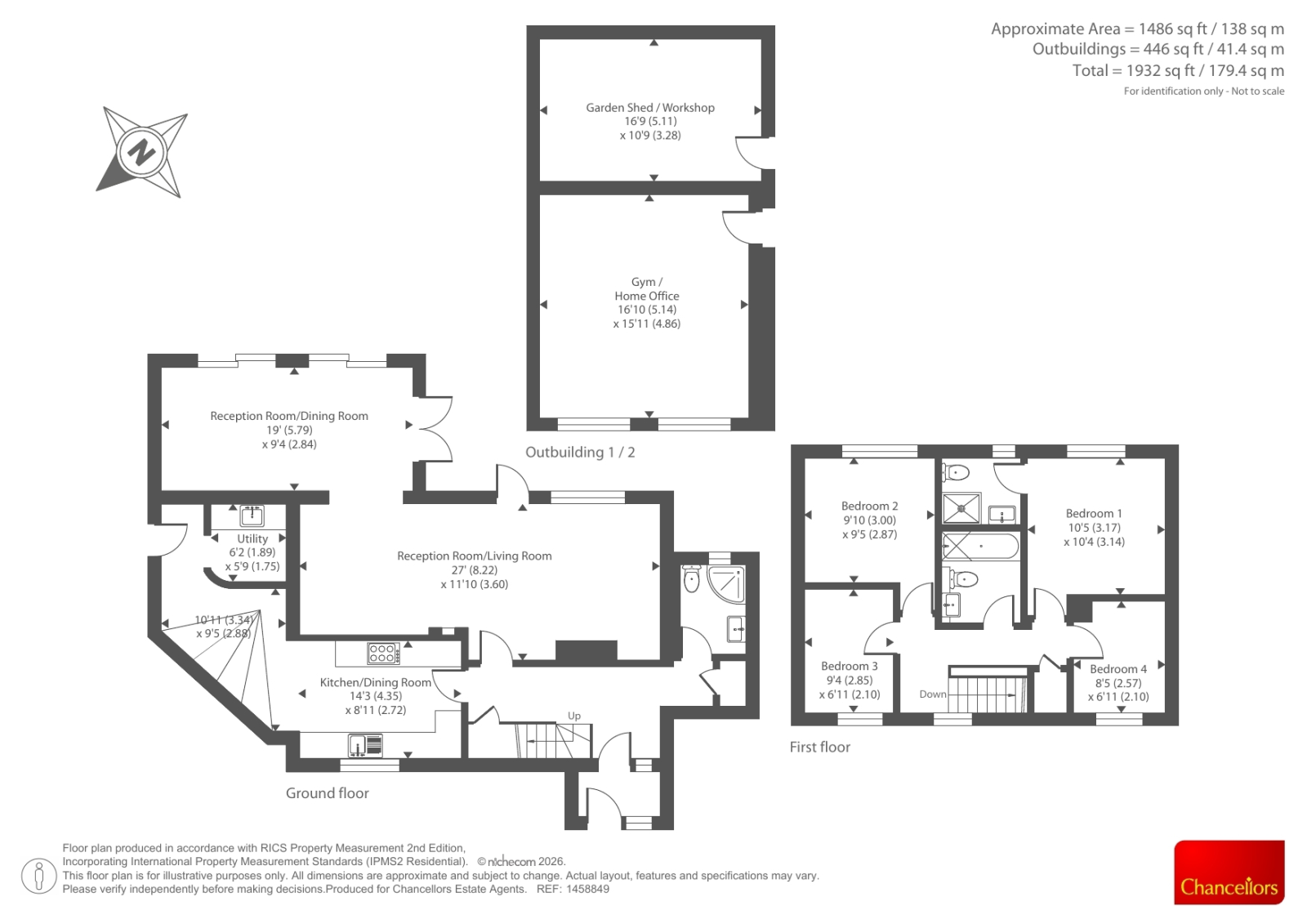 31 DENTON CLOSE, Botley, Oxford floorplan