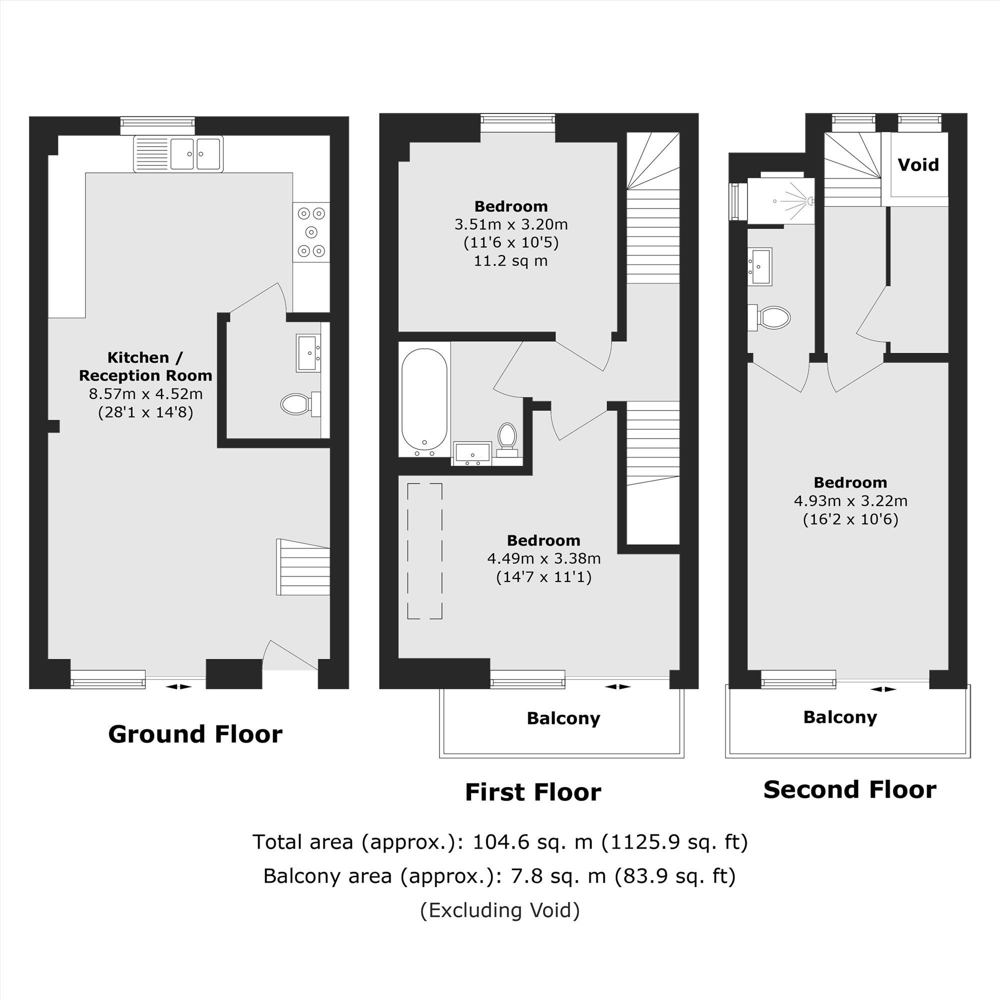 56, Wedmore Street, London floorplan