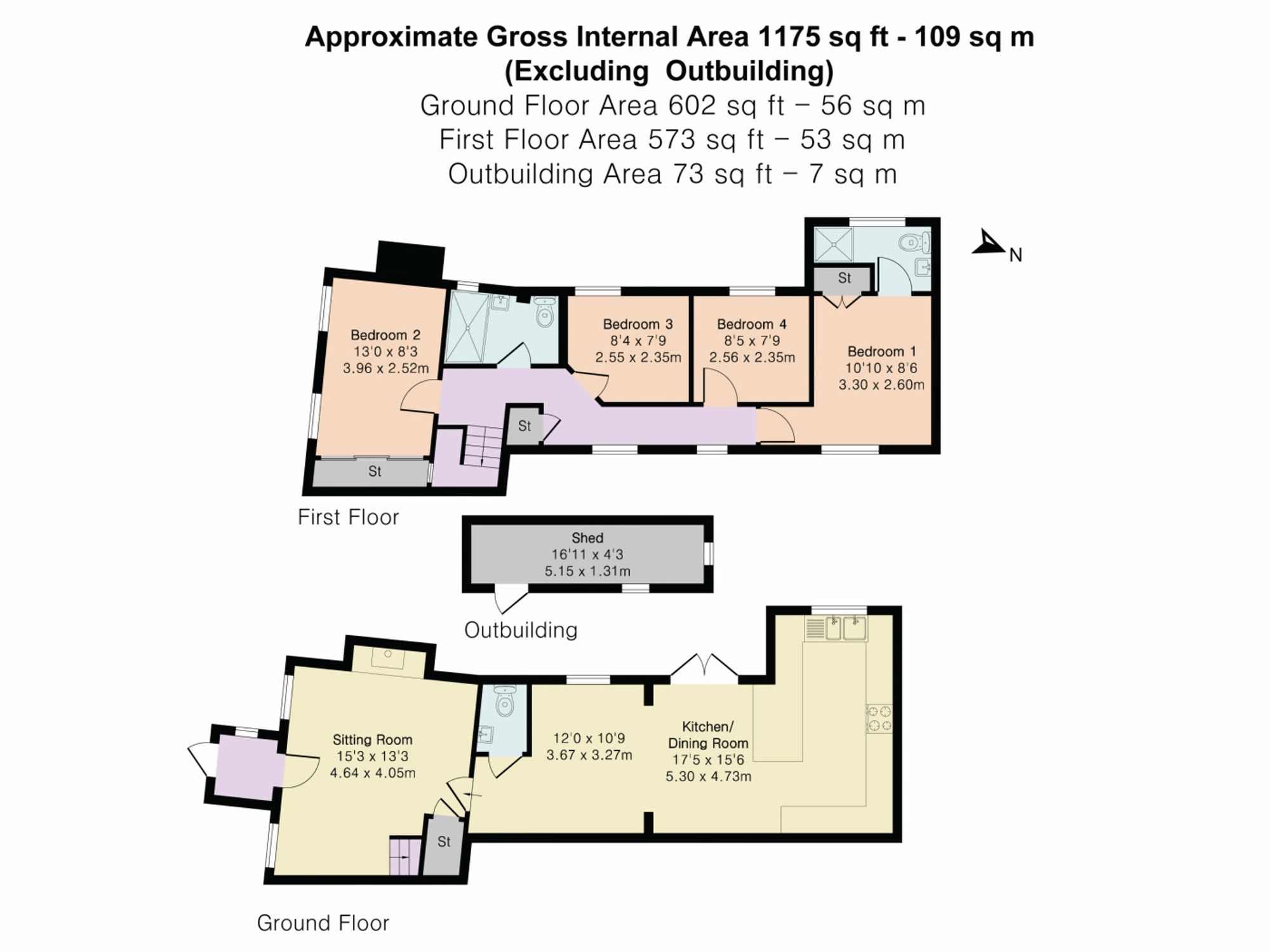 2 Church Lane, Watlington floorplan