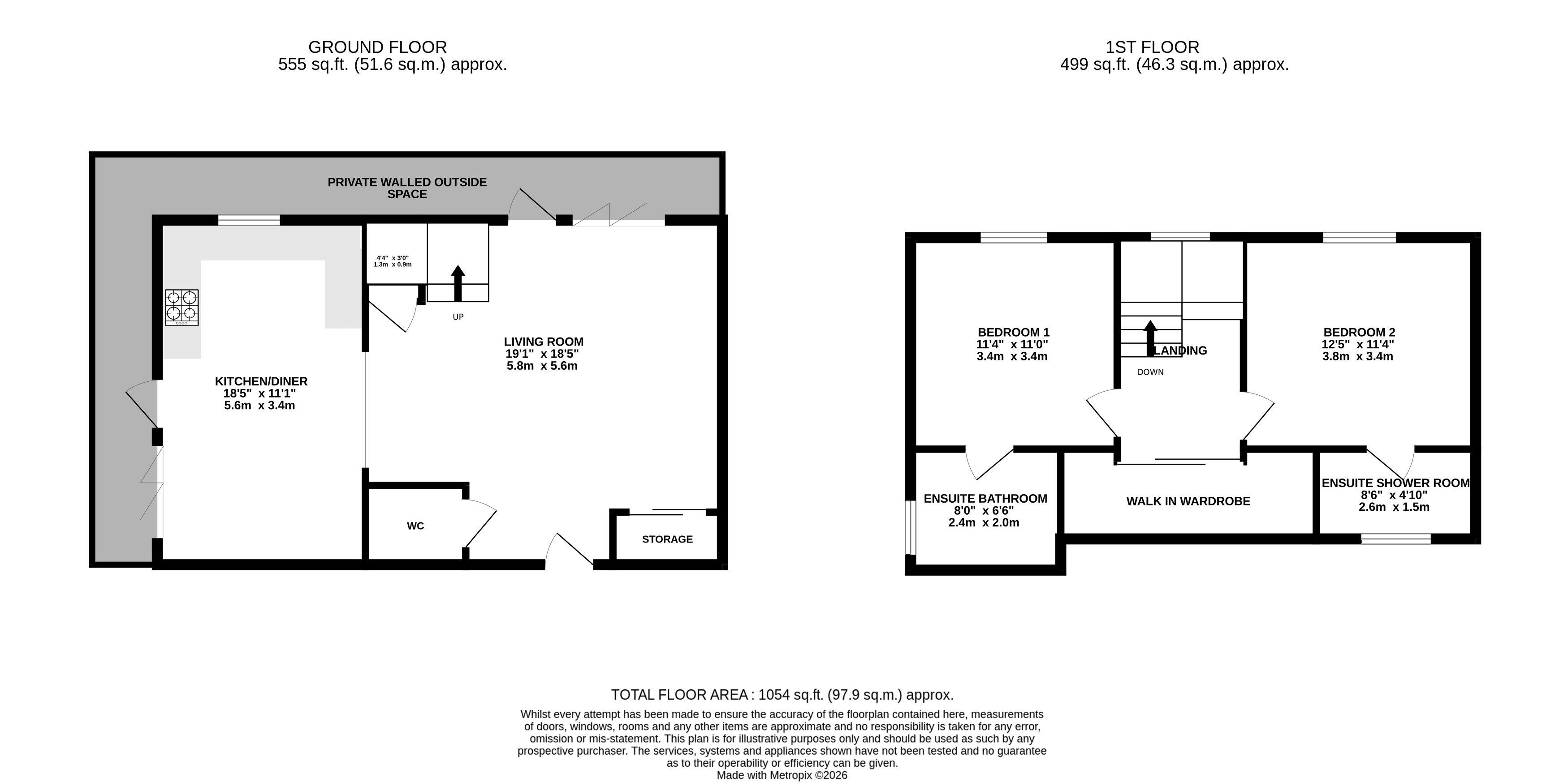 6, Pembroke House, The Planks floorplan