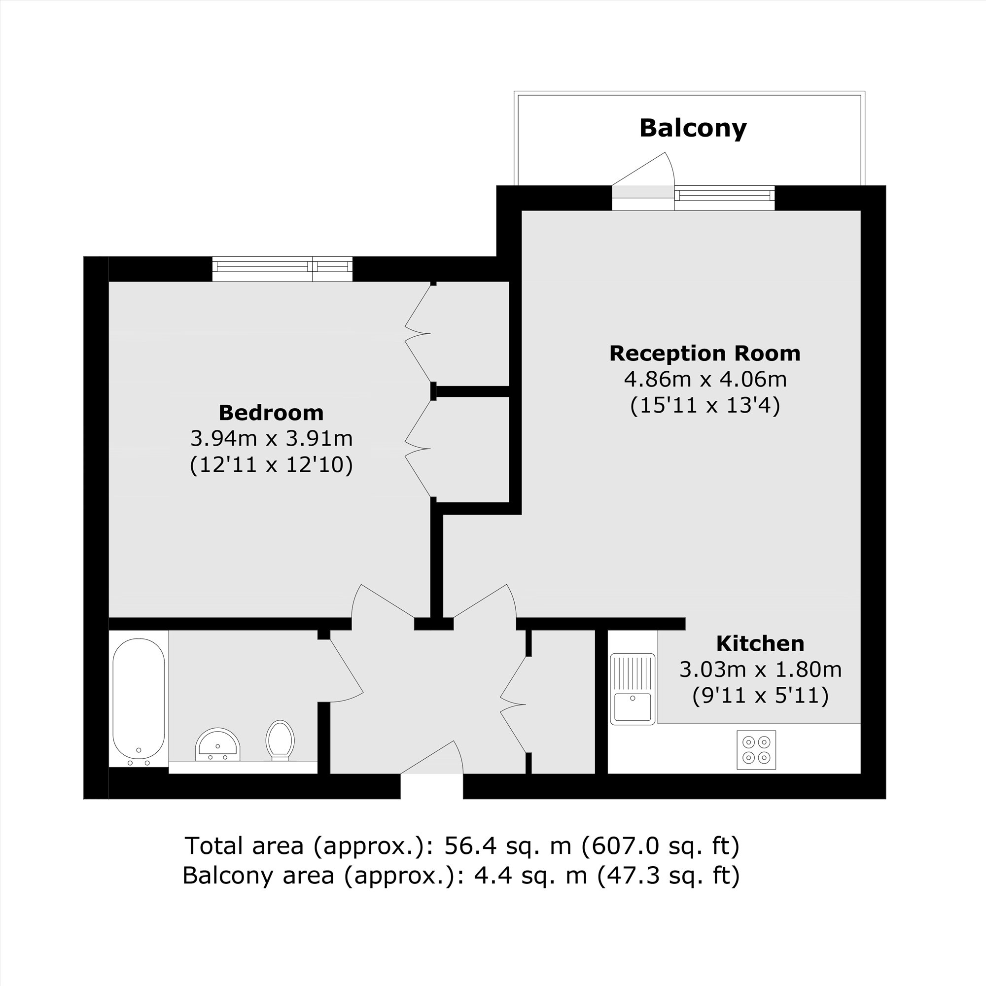 Wapping Lane, London floorplan