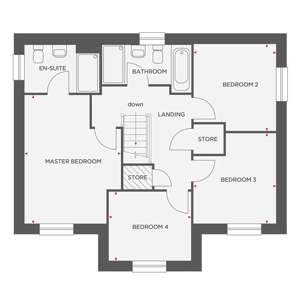 267, Lambs Road, Thornton Cleveleys floorplan