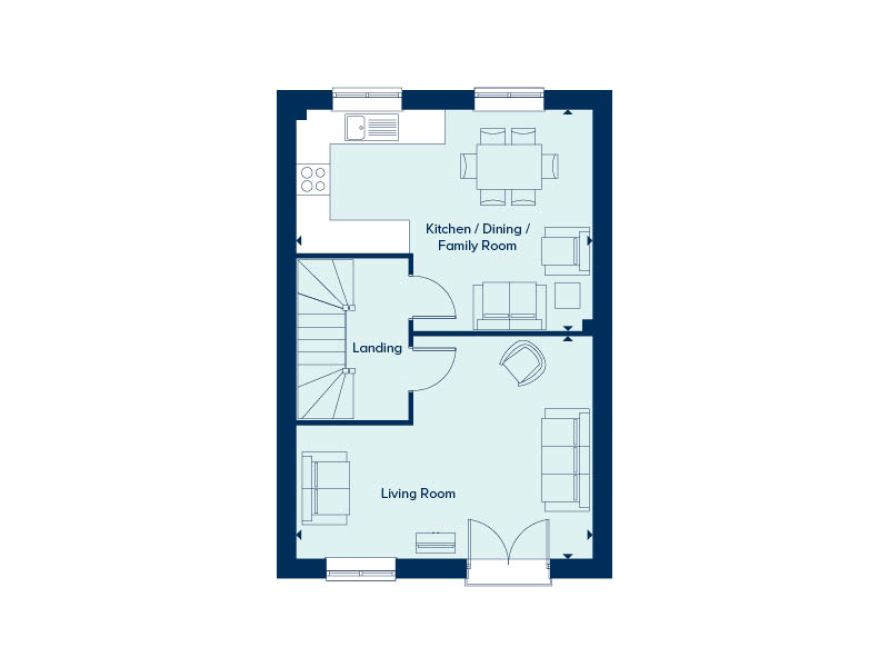 62, Thyme Close, Daventry floorplan