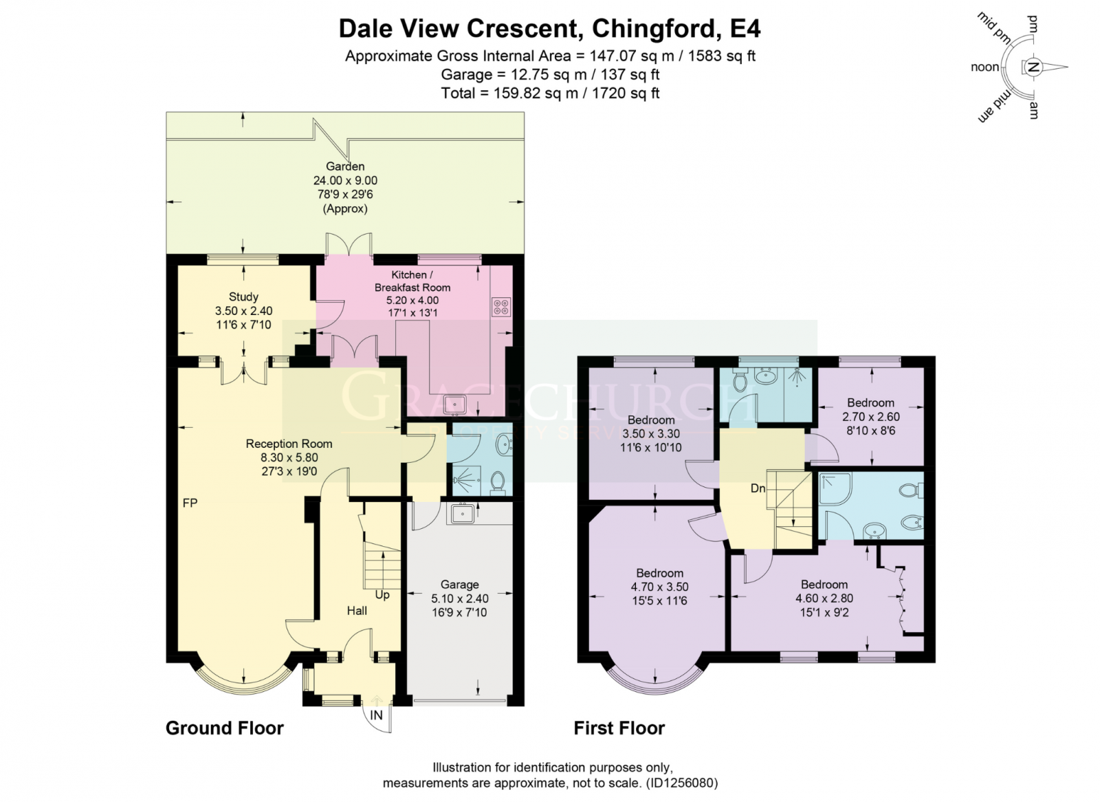 44 Dale View Crescent, Chingford floorplan
