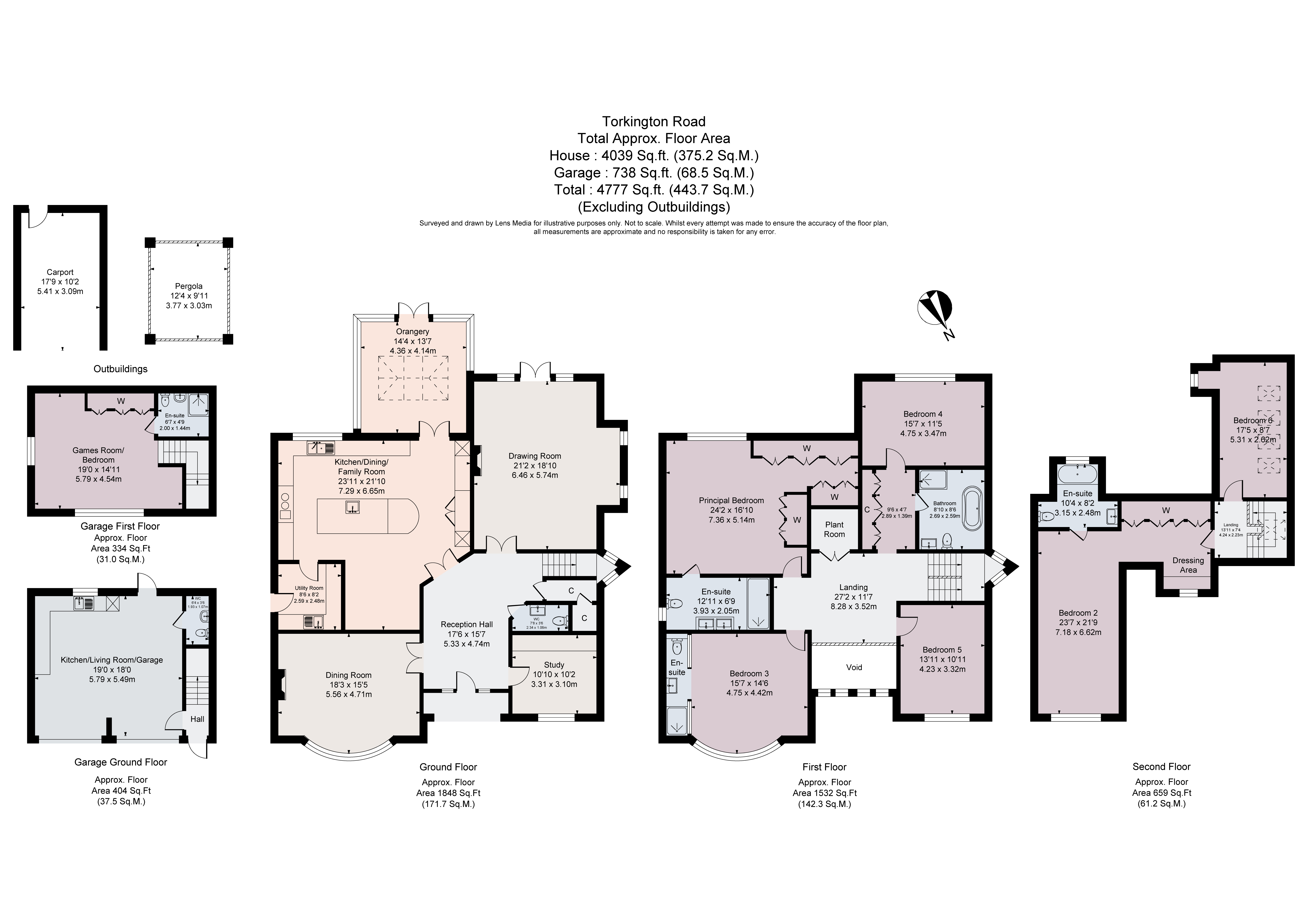 32, Torkington Road, Cheshire floorplan