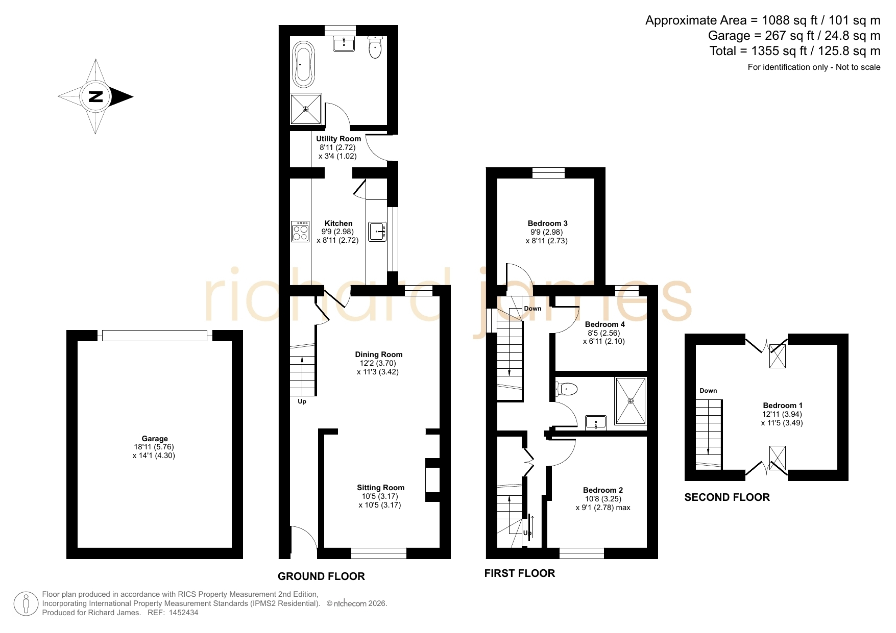 1, Church Walk South, Swindon floorplan