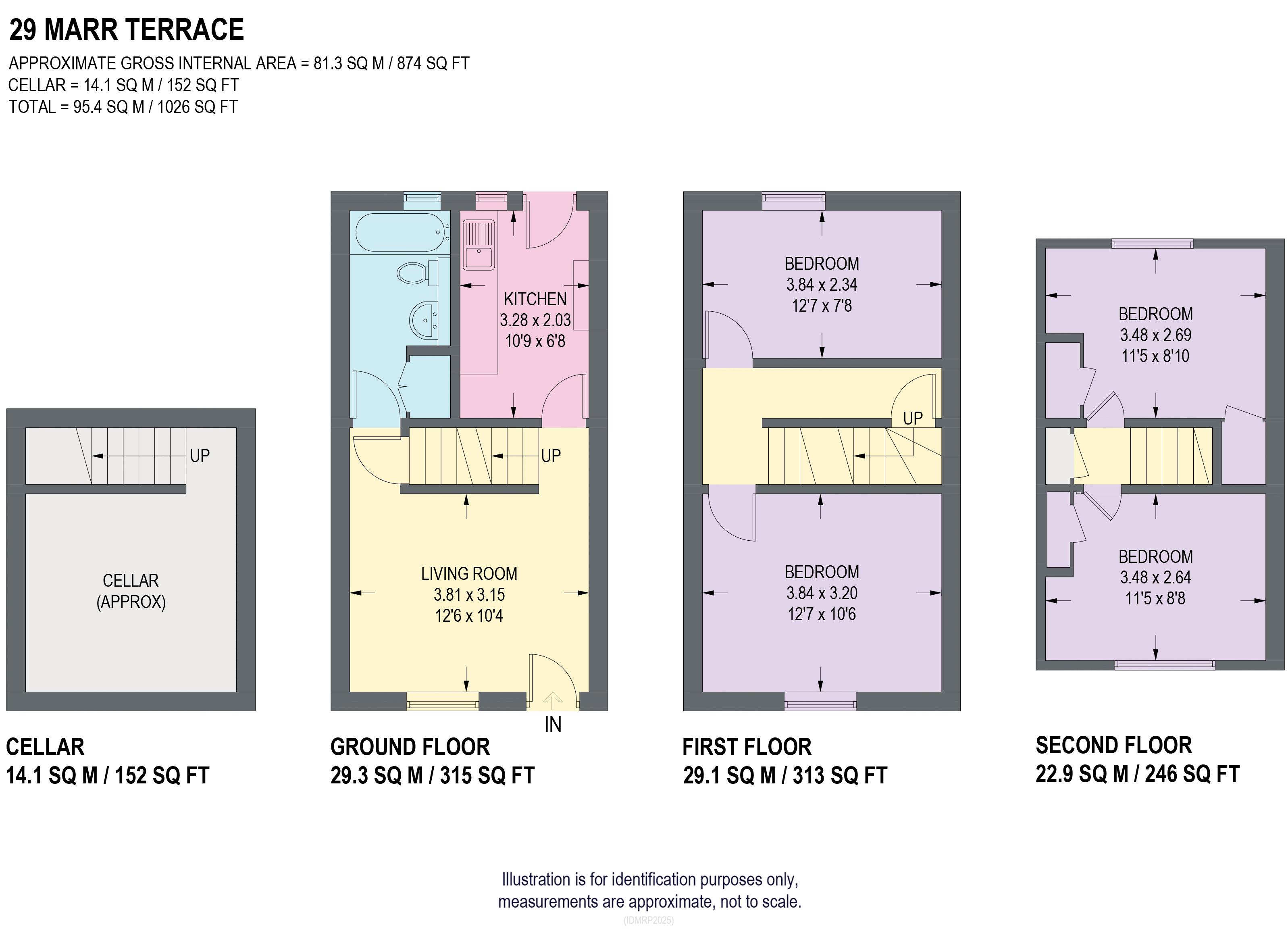Marr Terrace, Sheffield floorplan