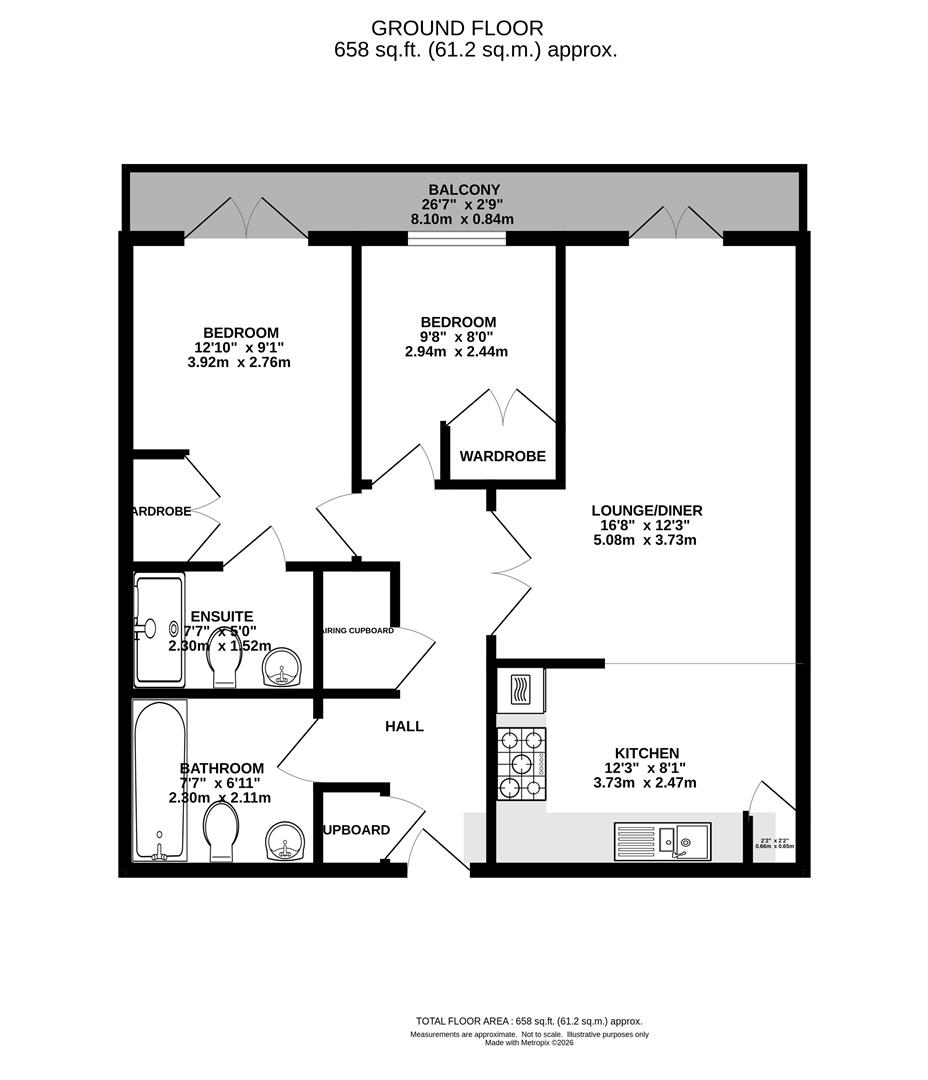 13, The Spires, Brentwood floorplan
