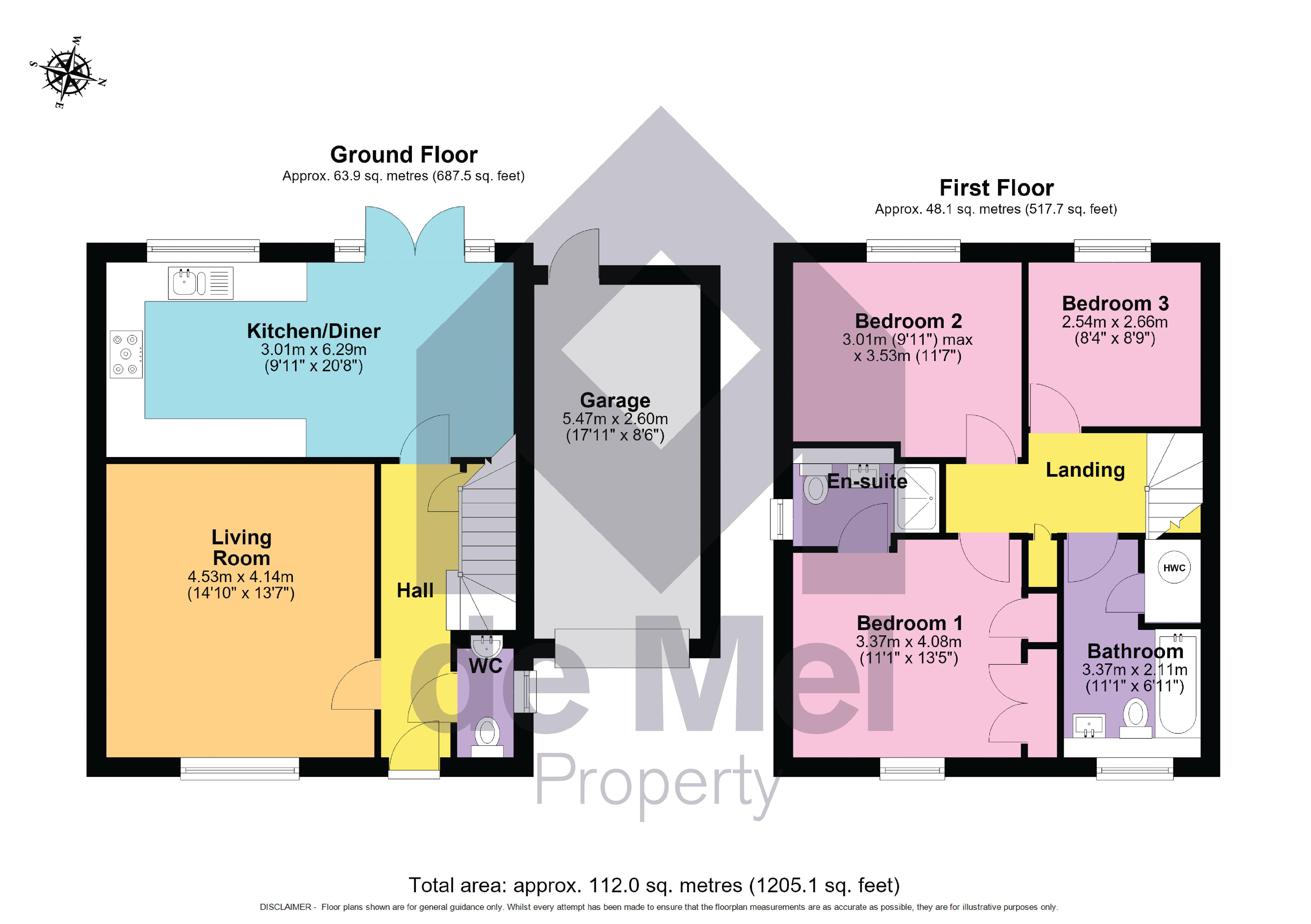Pennycress Gardens, Cheltenham floorplan