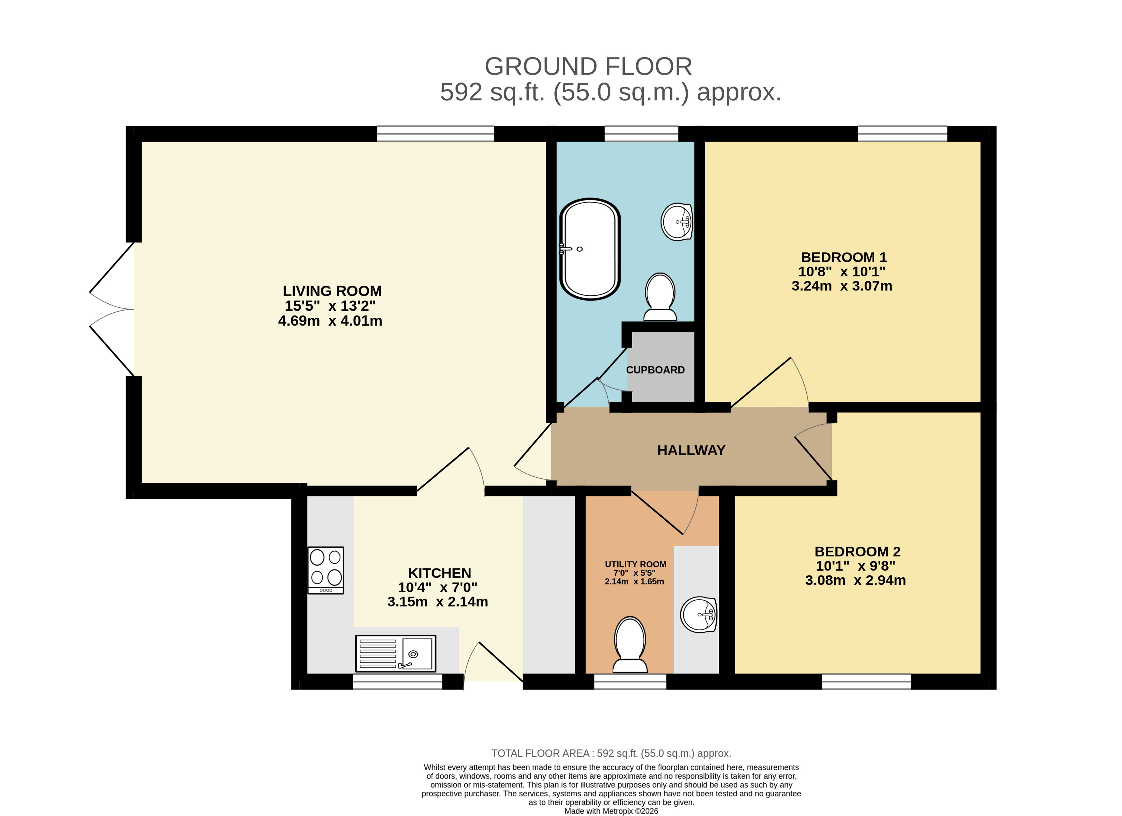 Tittlemouse Hartland, Bideford Devon, Devon floorplan