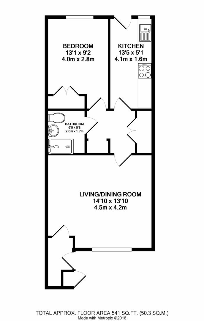 1 Bedrooms Bungalow to rent in Carrick Close, Isleworth TW7