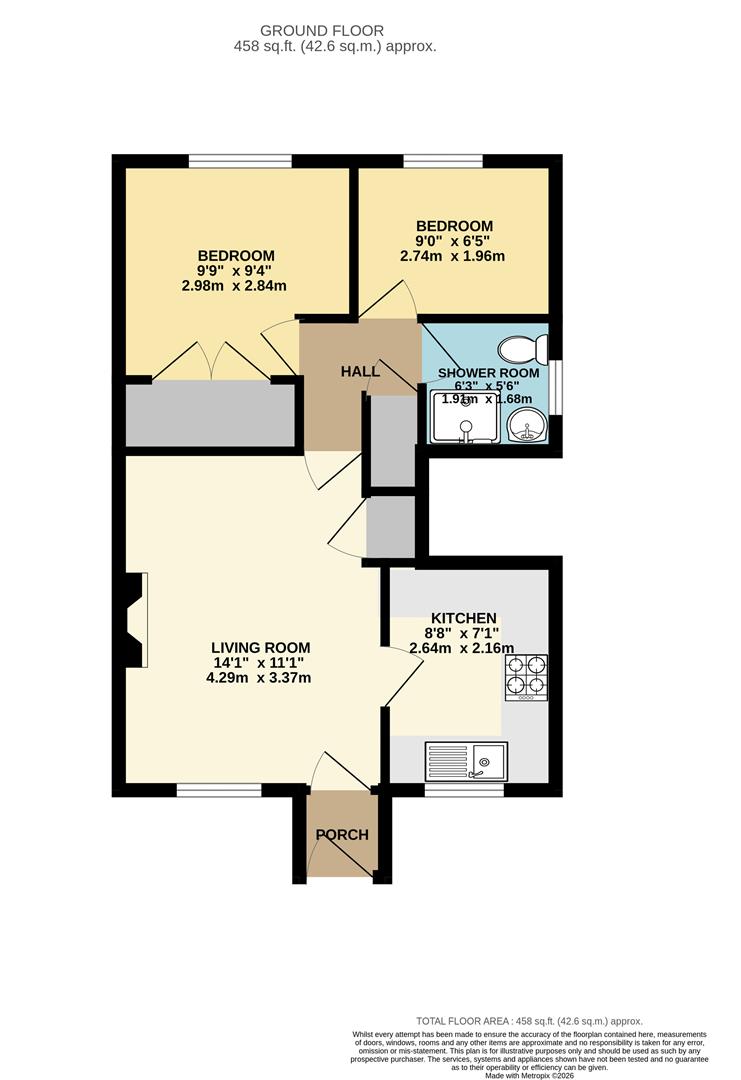 33, Peveril Gardens, Stockport floorplan