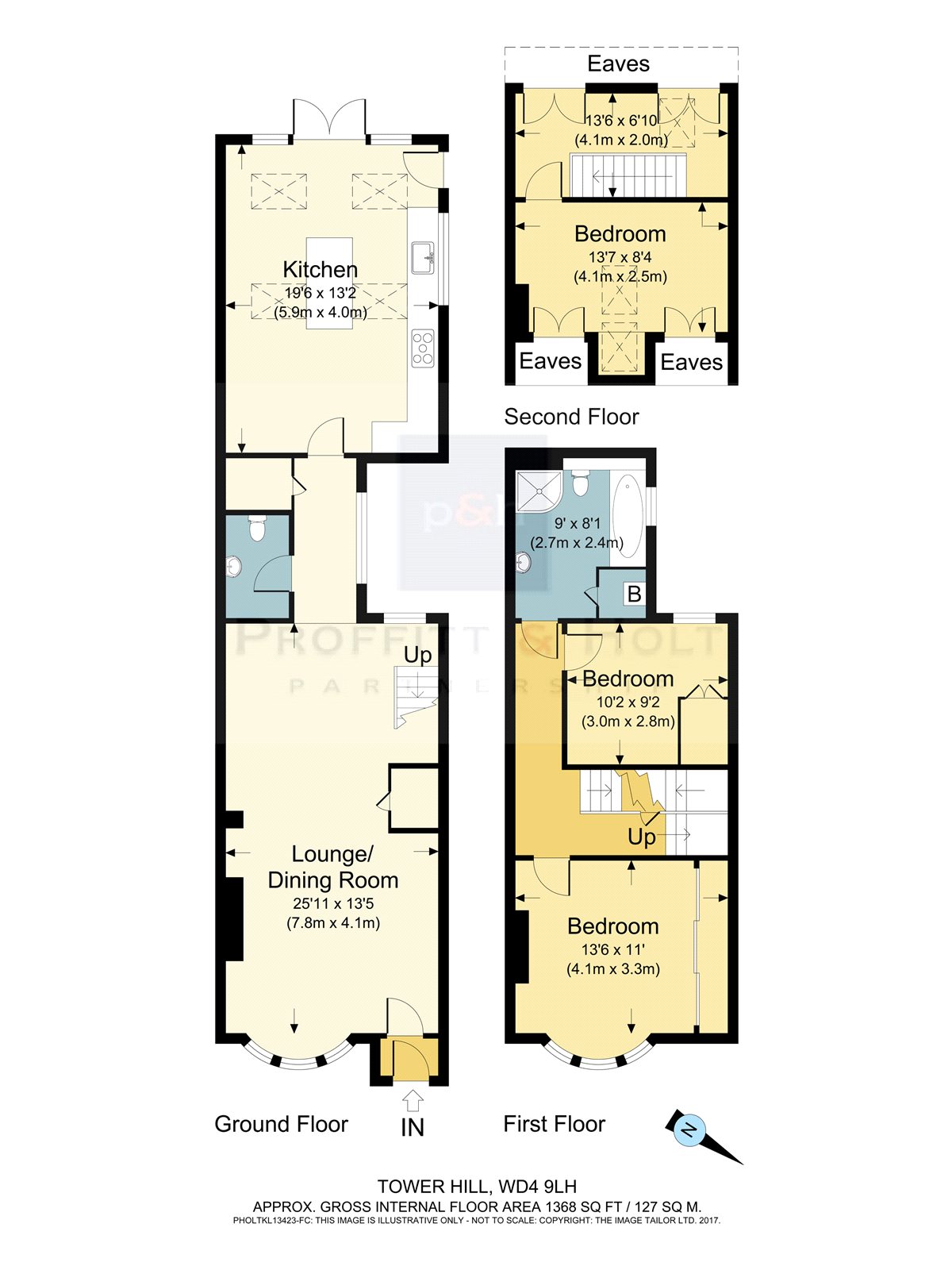 3 Bedrooms Semi-detached house to rent in Tower Hill, Chipperfield, Kings Langley WD4