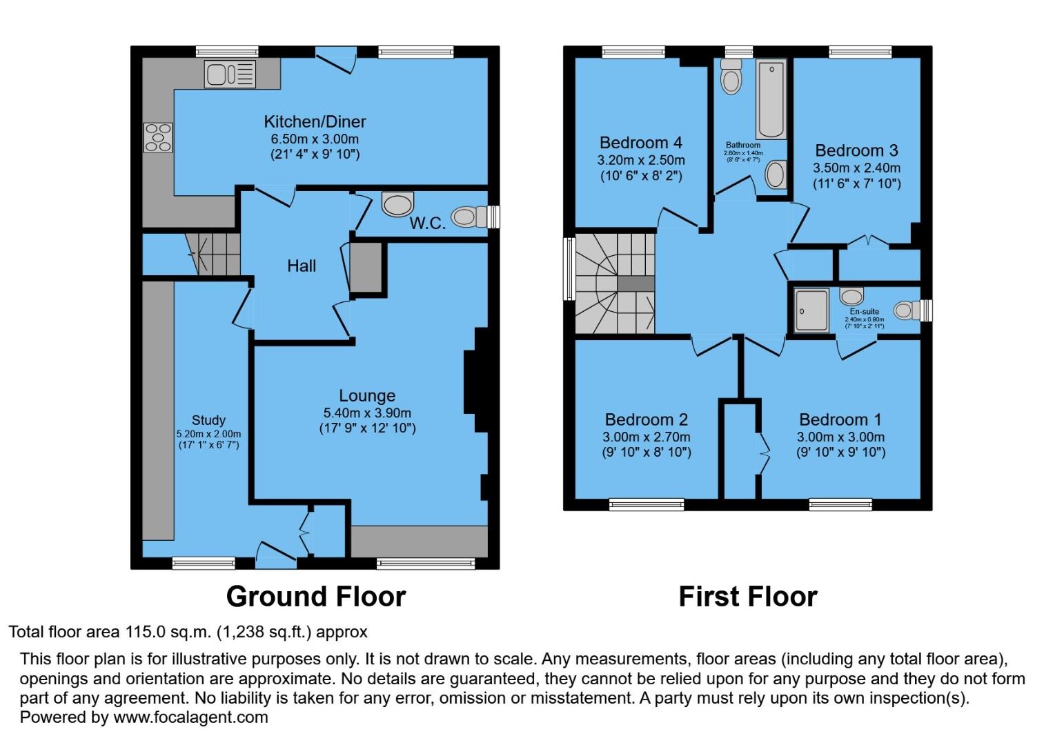 11, Bank Wood Close, Chesterfield floorplan