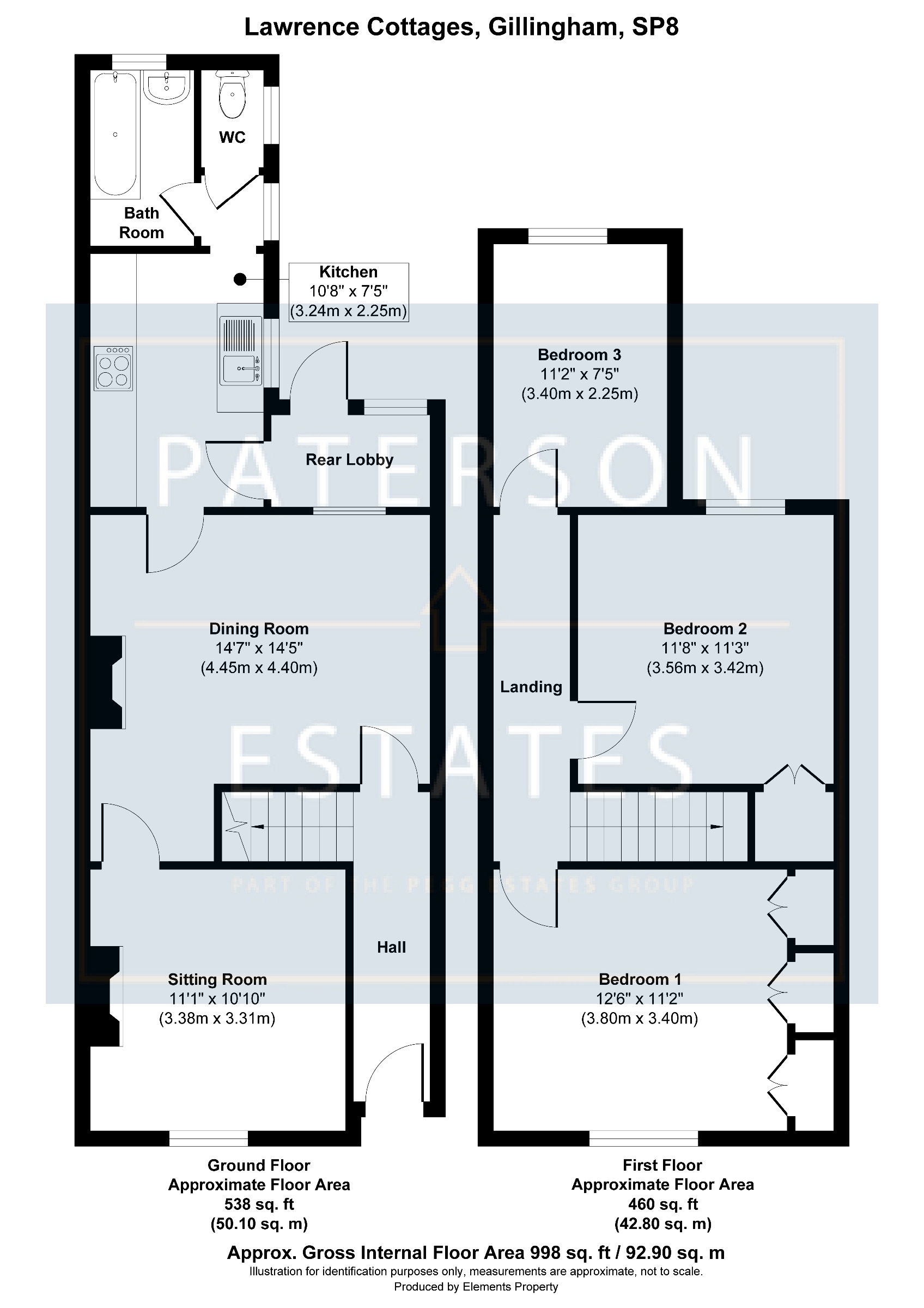 7 Lawrence Cottages, Gillingham floorplan