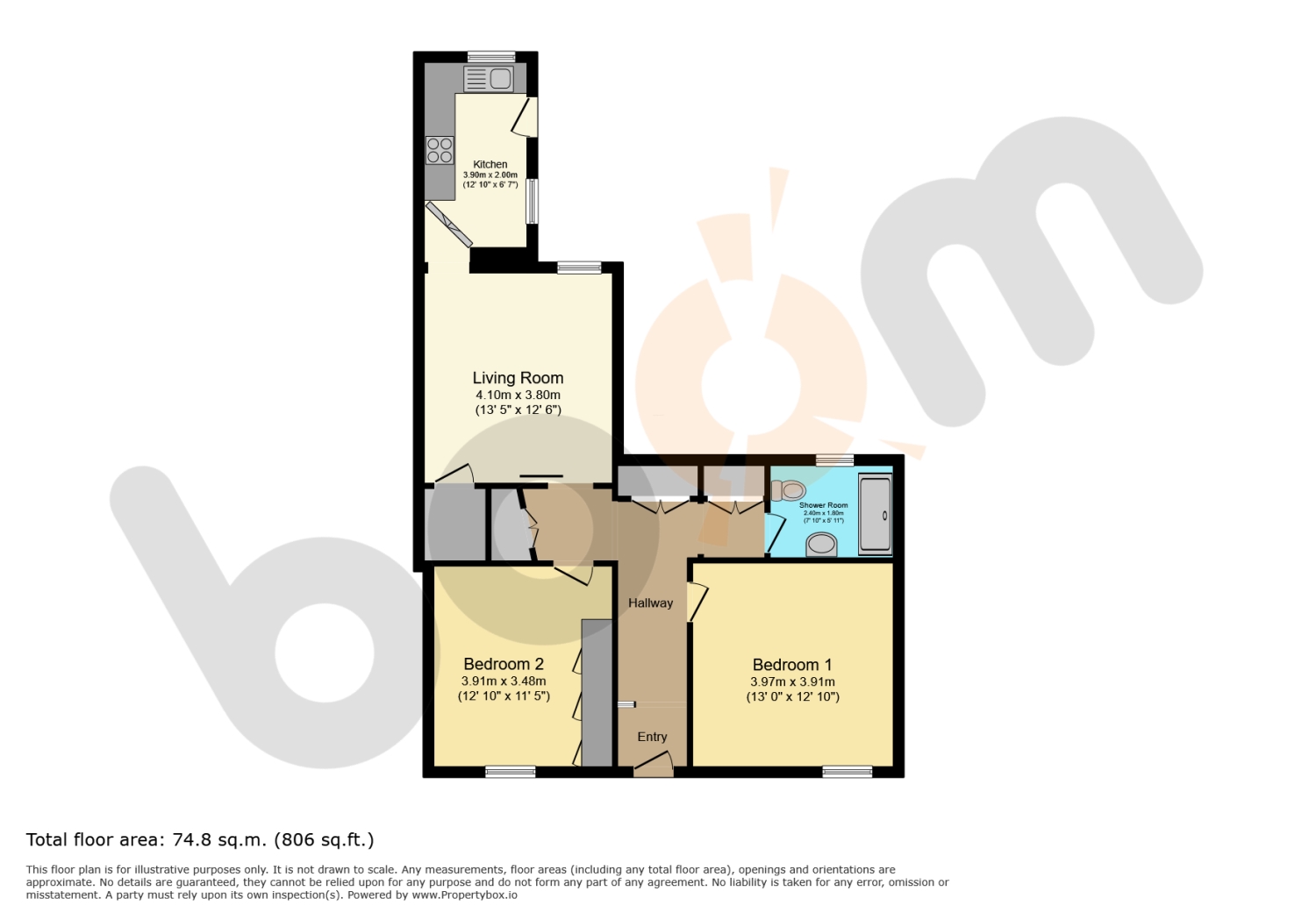 42/2, Vennel Street, Dalry floorplan