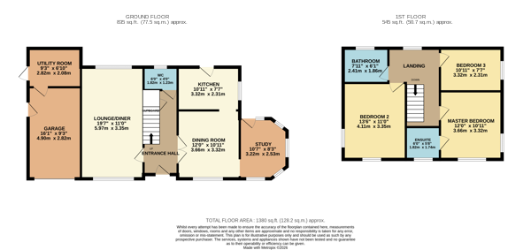 10, Bracken Glen, Poole floorplan