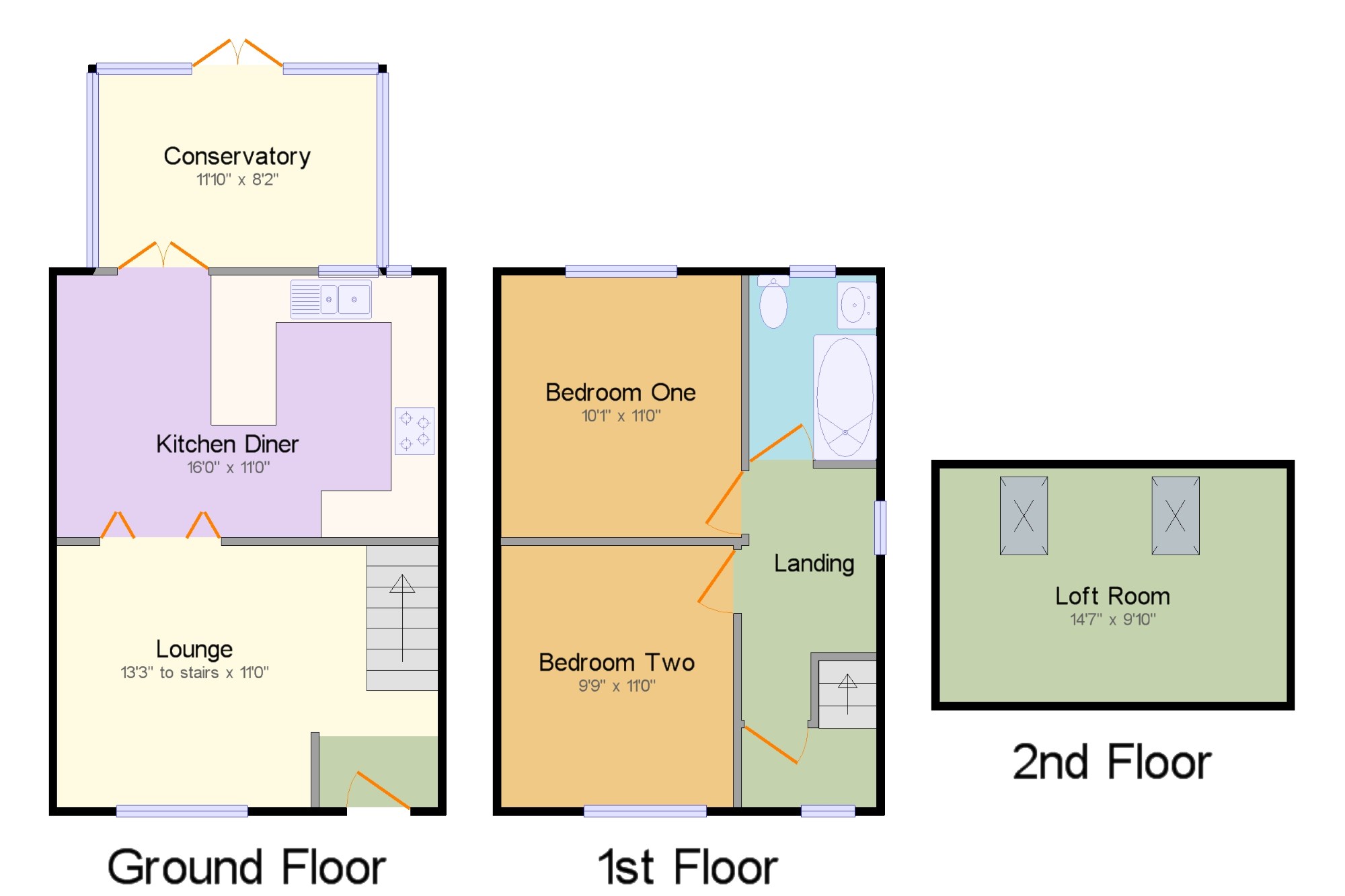 2 Bedrooms Semi-detached house for sale in Rochford, Essex, . SS4