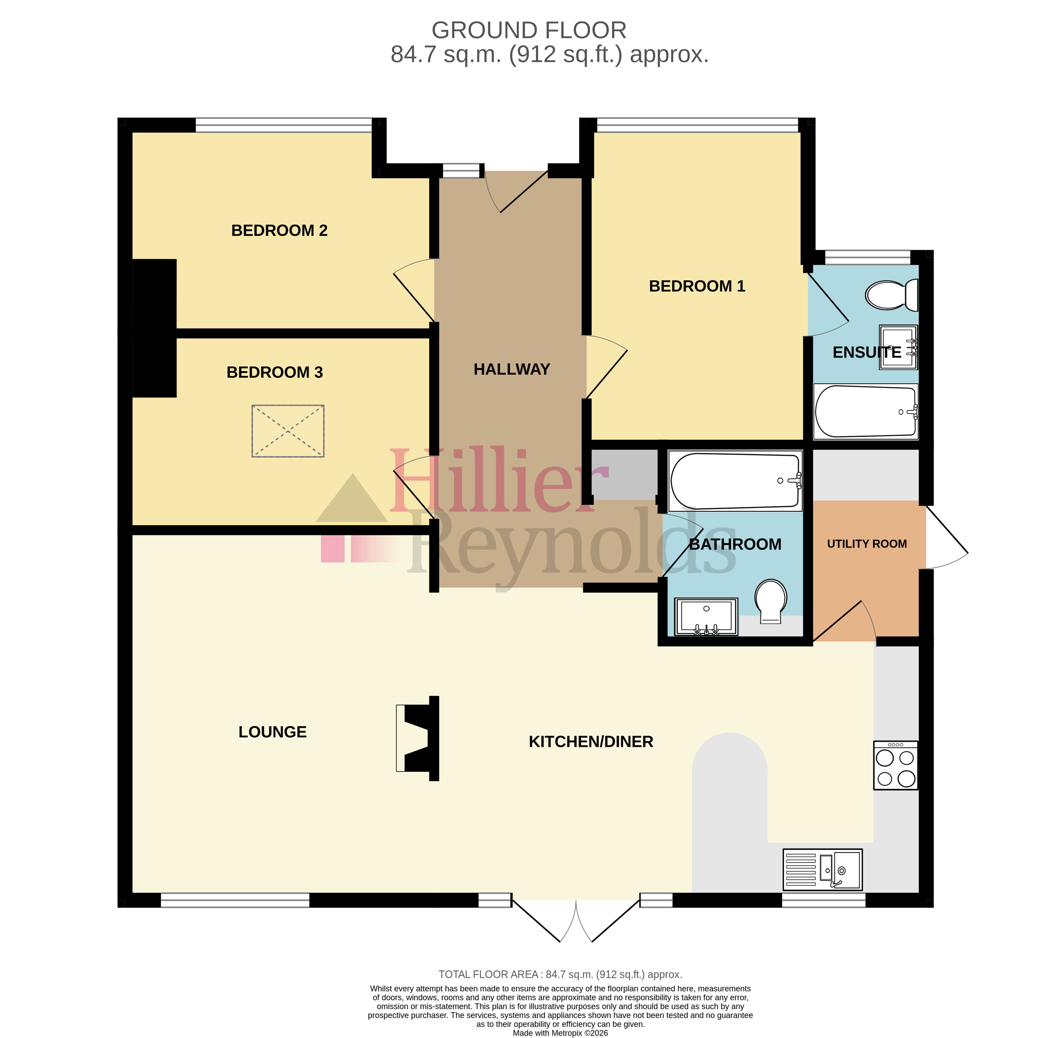 12, Hever Wood Road, West Kingsdown floorplan