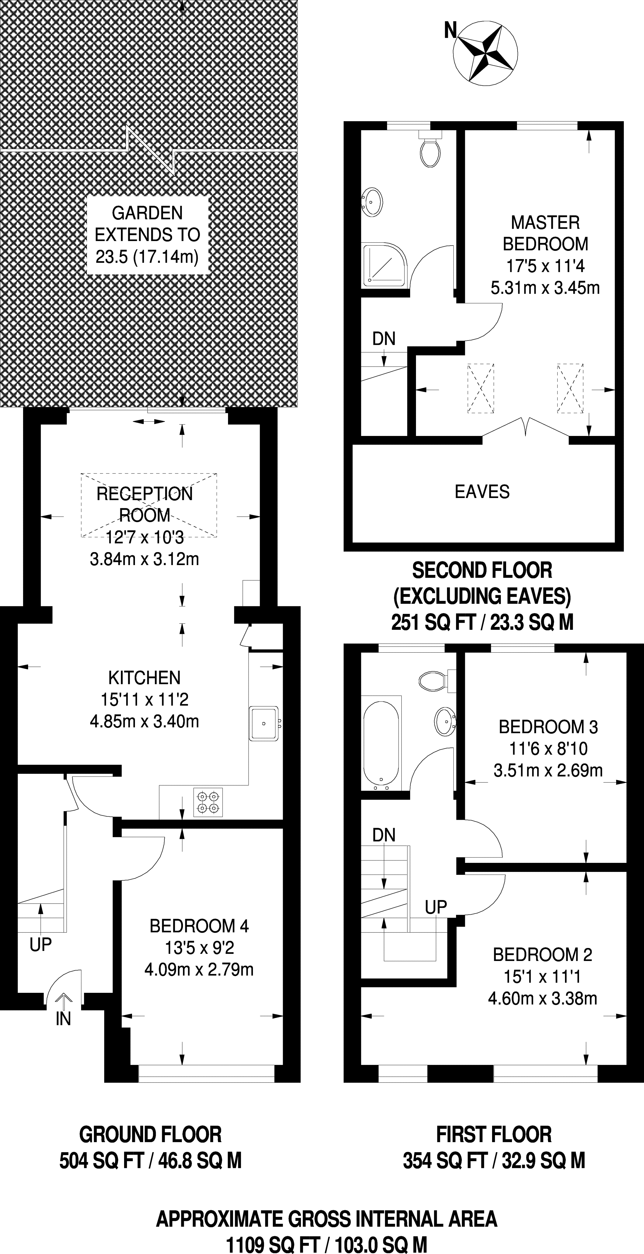 4 Bedrooms  to rent in Mill Road, South Wimbledon, London SW19