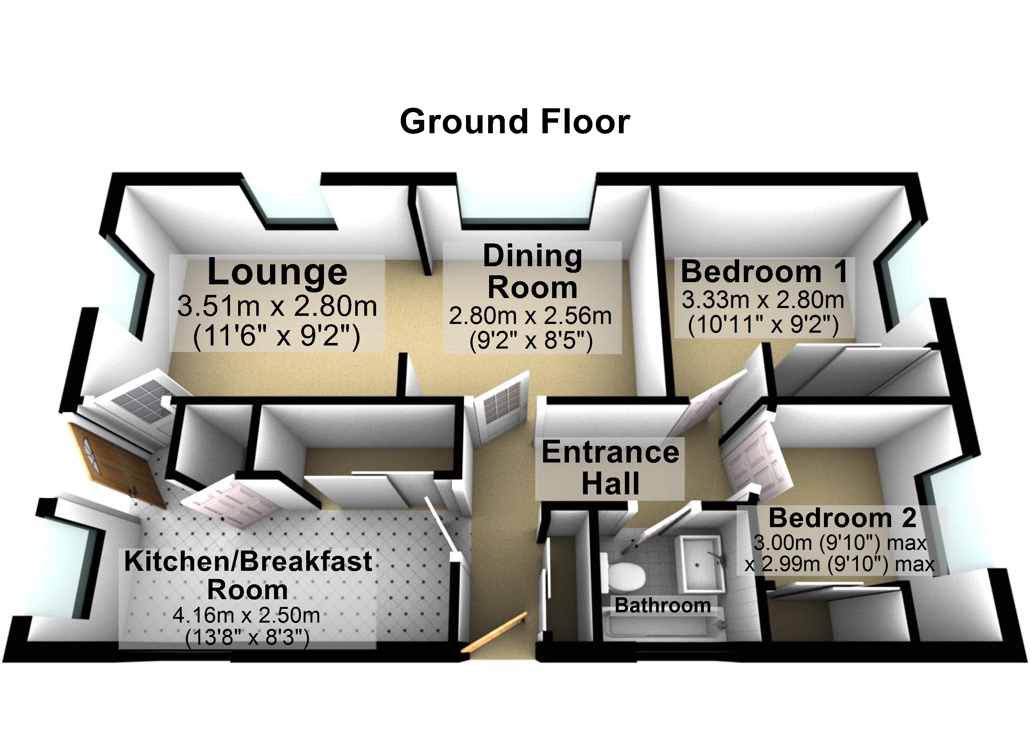 176, Heathlands Park, Rushmere St. Andrew floorplan