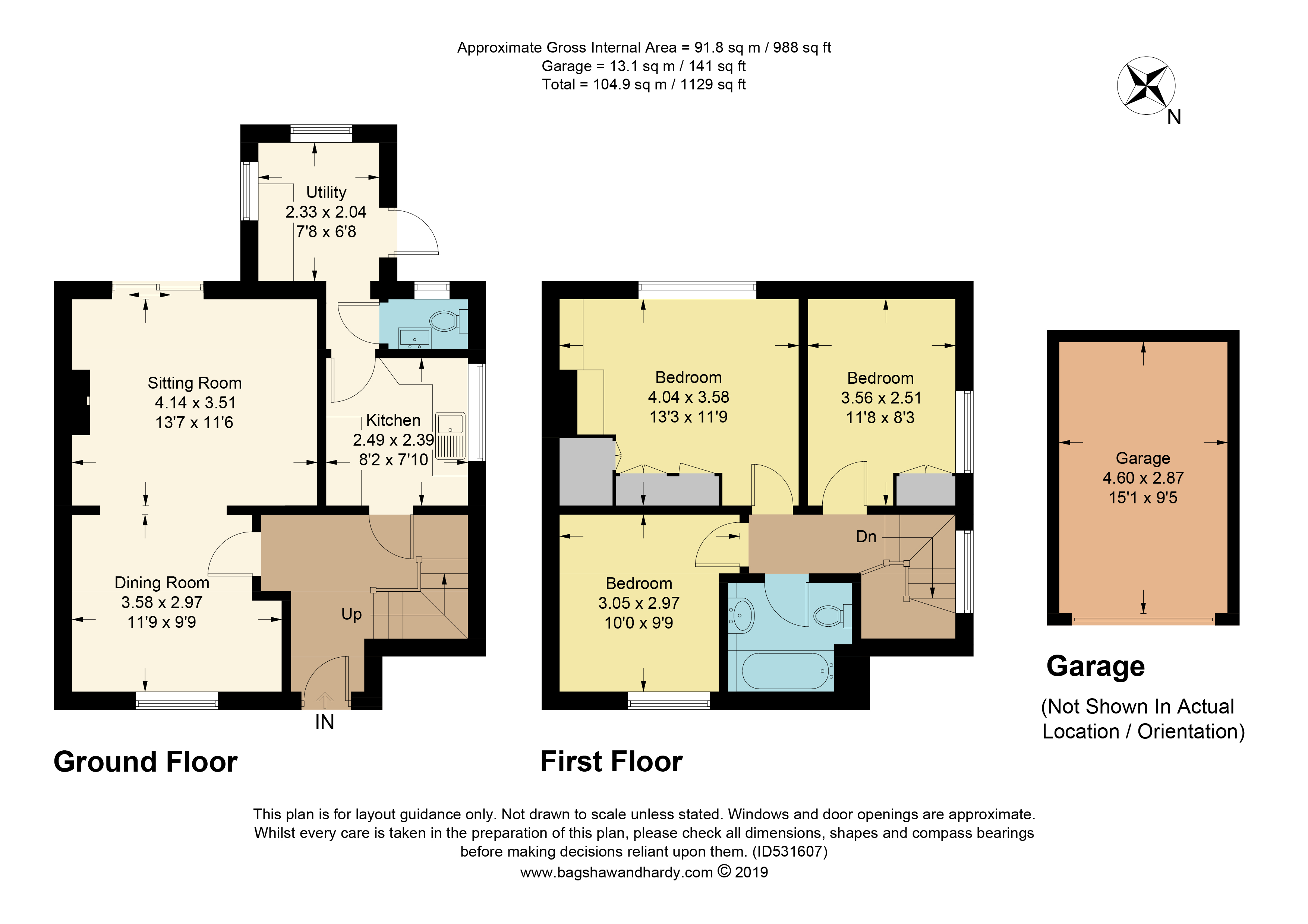 3 Bedrooms Semi-detached house for sale in Gordons Way, Oxted, Surrey RH8
