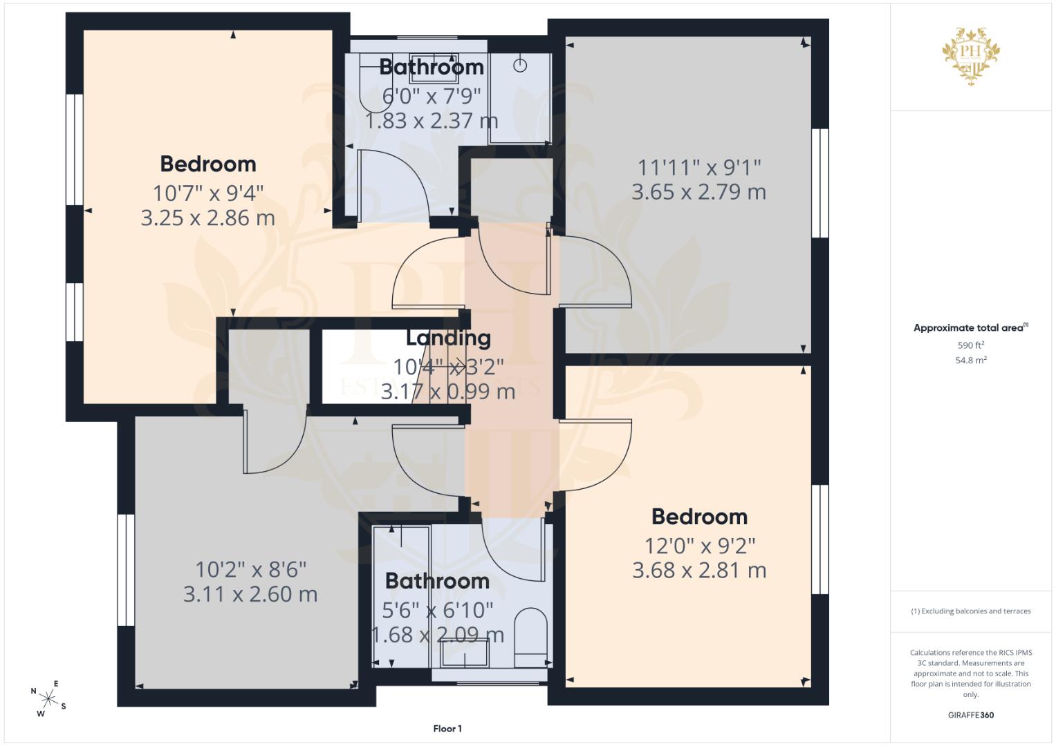 Redpath Gardens, Middlesbrough floorplan