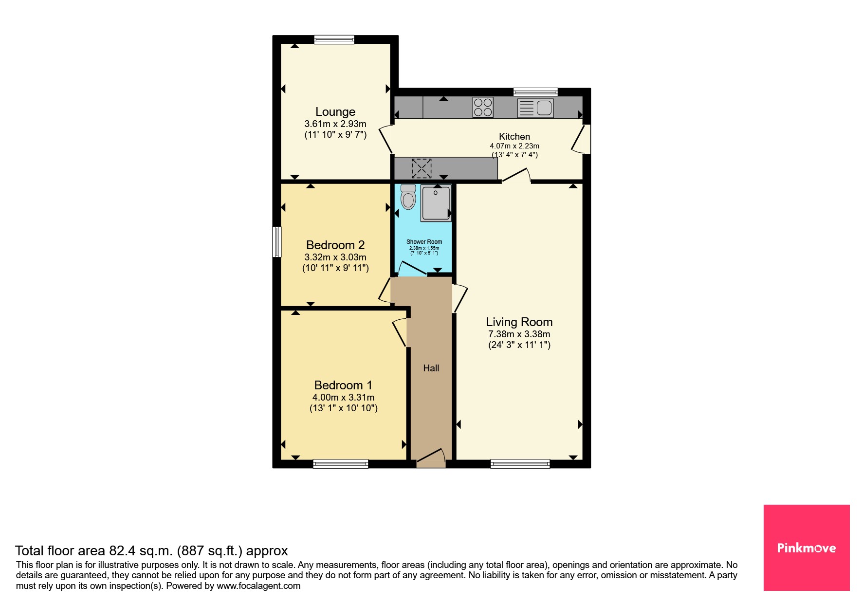 Pembrey, 27, Usk Road, Pontypool floorplan