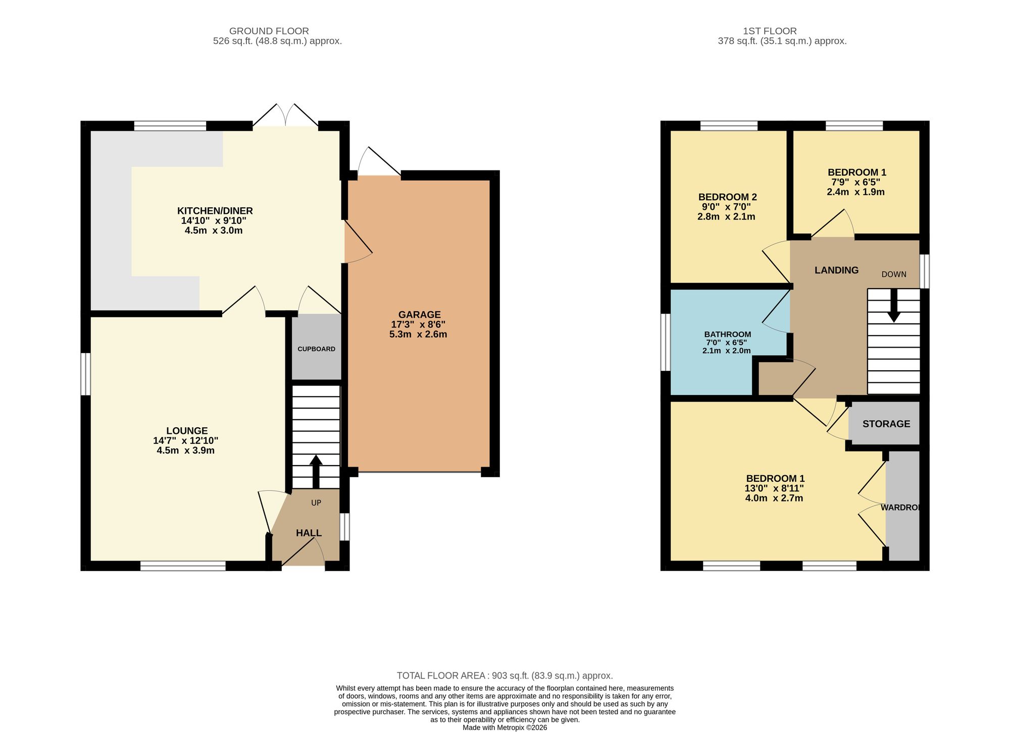 1 Beauchamps Gardens, Bournemouth floorplan