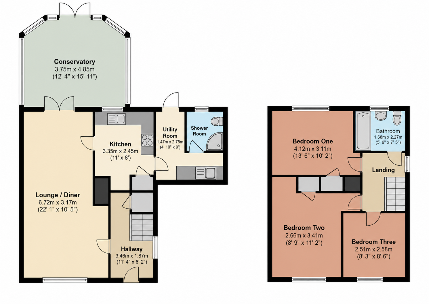 21, Lordswood Road, Essex floorplan