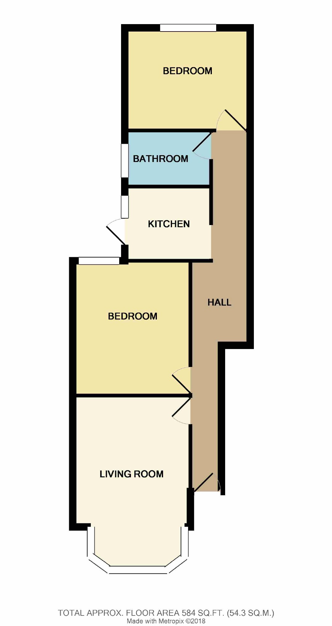 2 Bedrooms Flat to rent in Pall Mall, Leigh-On-Sea, Essex SS9