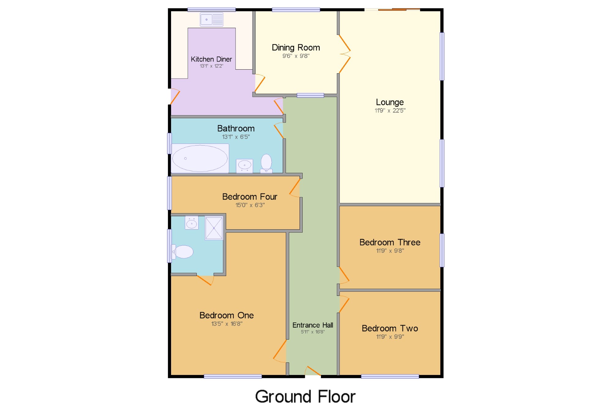 4 Bedrooms Bungalow for sale in Briar Close, Stanton Hill, Sutton-In-Ashfield, Nottinghamshire NG17