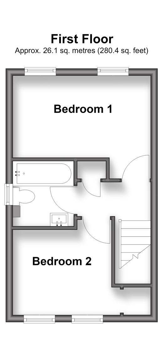 Moonstone Drive Lords Wood, Chatham floorplan
