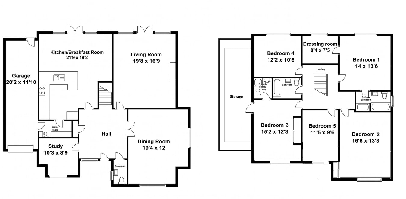 1 Bluebell Walk, High Wych Road, SAWBRIDGEWORTH floorplan
