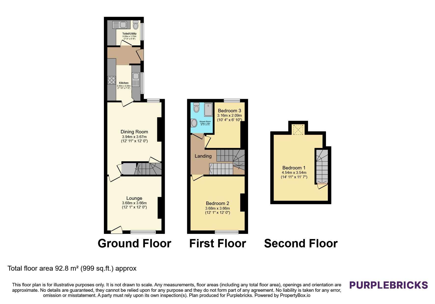 28, Mason Street, Sutton-in-Ashfield floorplan