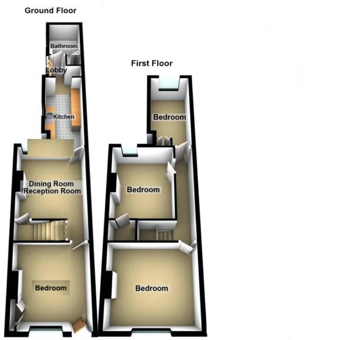 6, Scott Street, Leicester floorplan