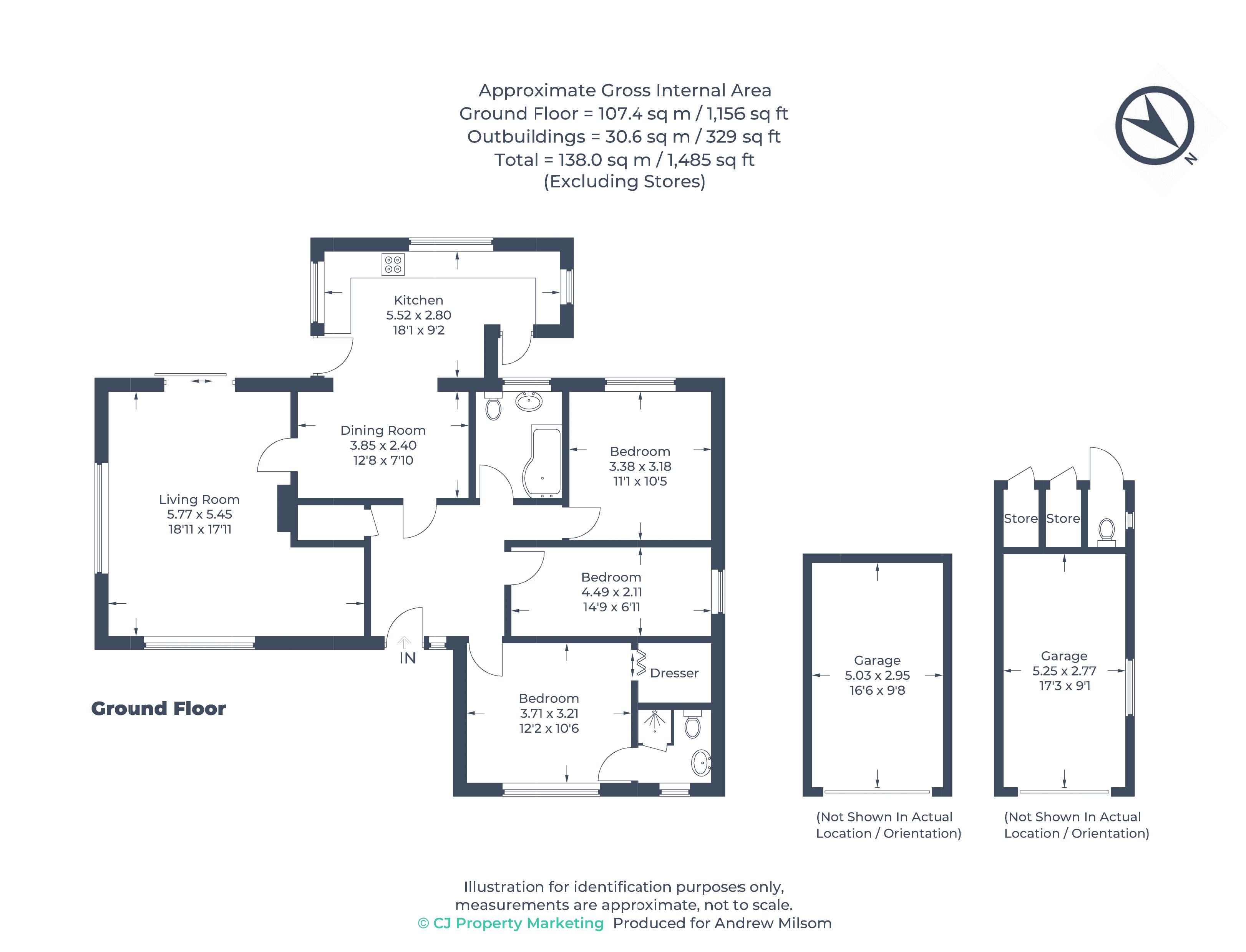 High Beeches, 3, Byeways Close, Reading floorplan