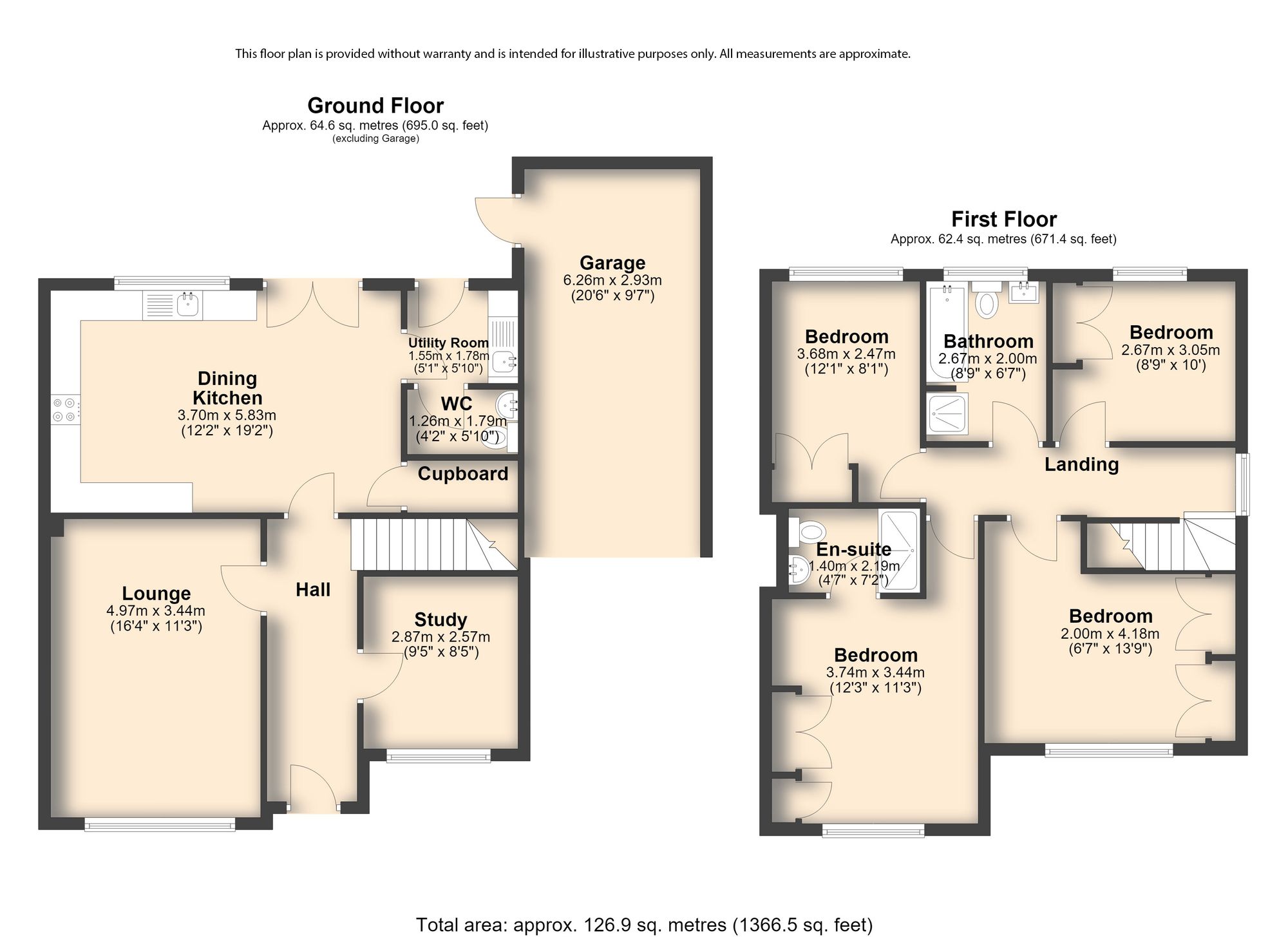 57 Emes Road, Chesterfield floorplan