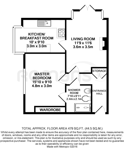38, Hampshire Lakes, Hammond Way floorplan