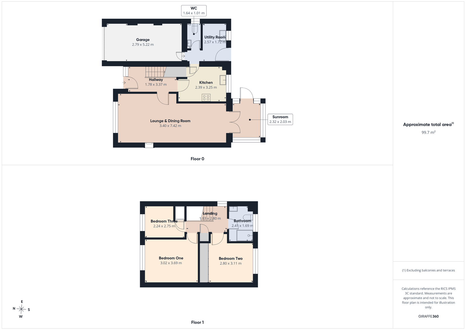 3, Kestrel Mews, Skelmersdale floorplan
