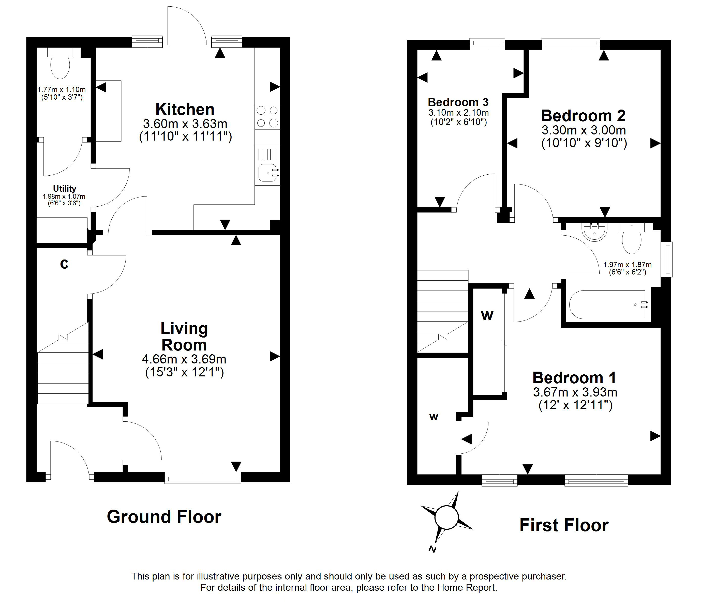 32, Cleugh Rise, Wallyford floorplan
