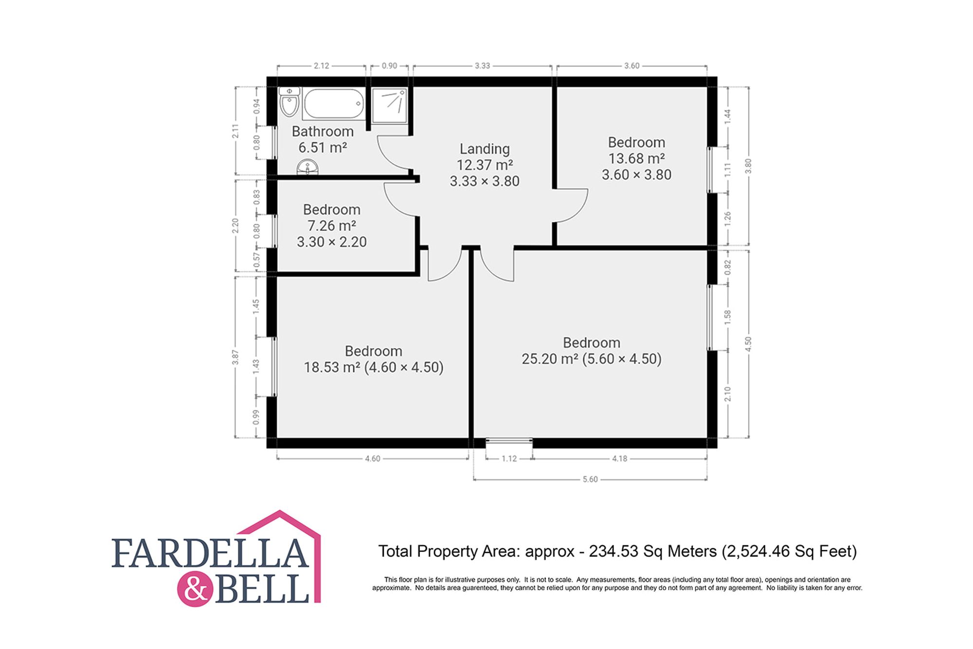 Bleak House Pasturegate, Burnley floorplan