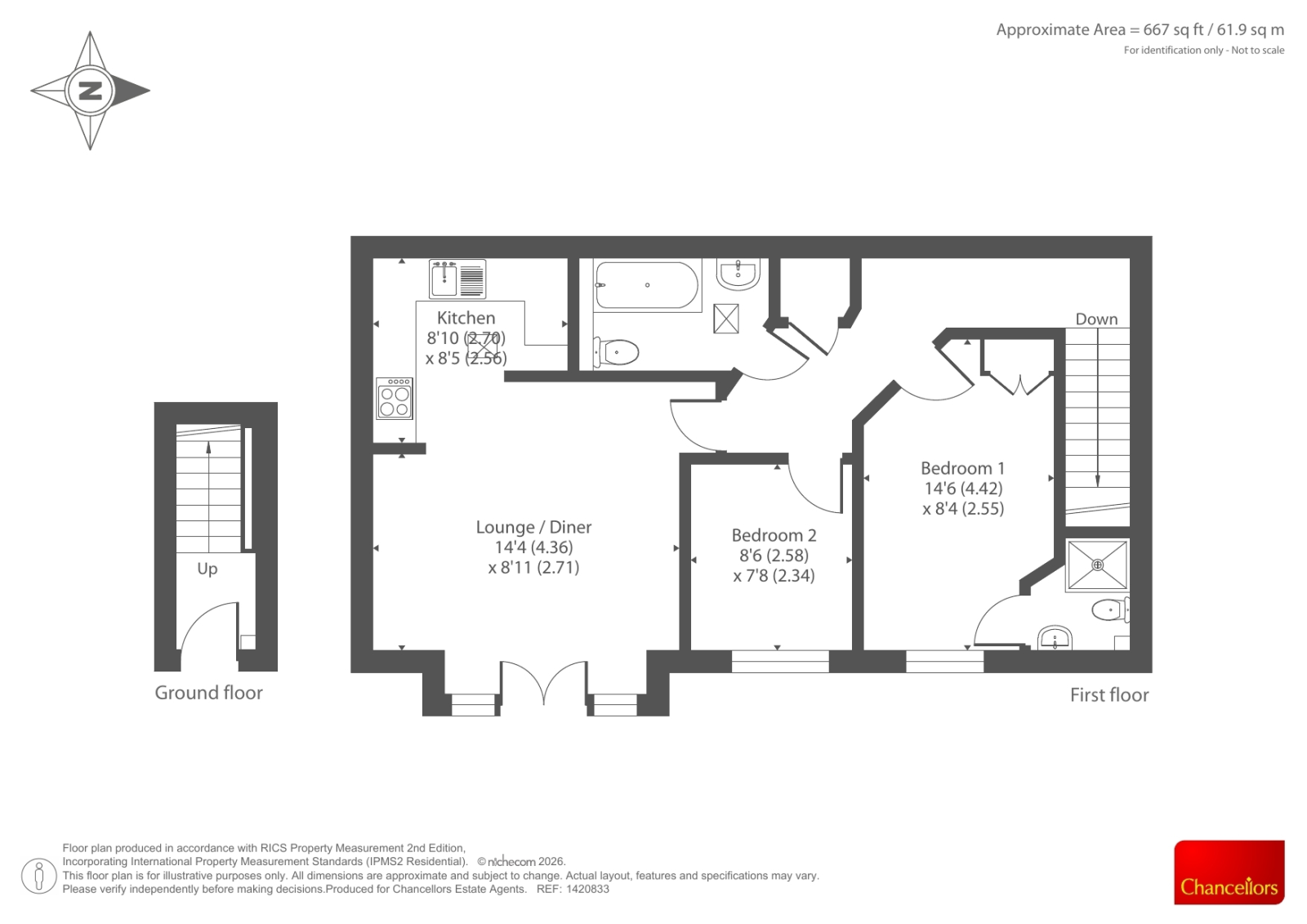 12, Wyatt Way, Aylesbury floorplan
