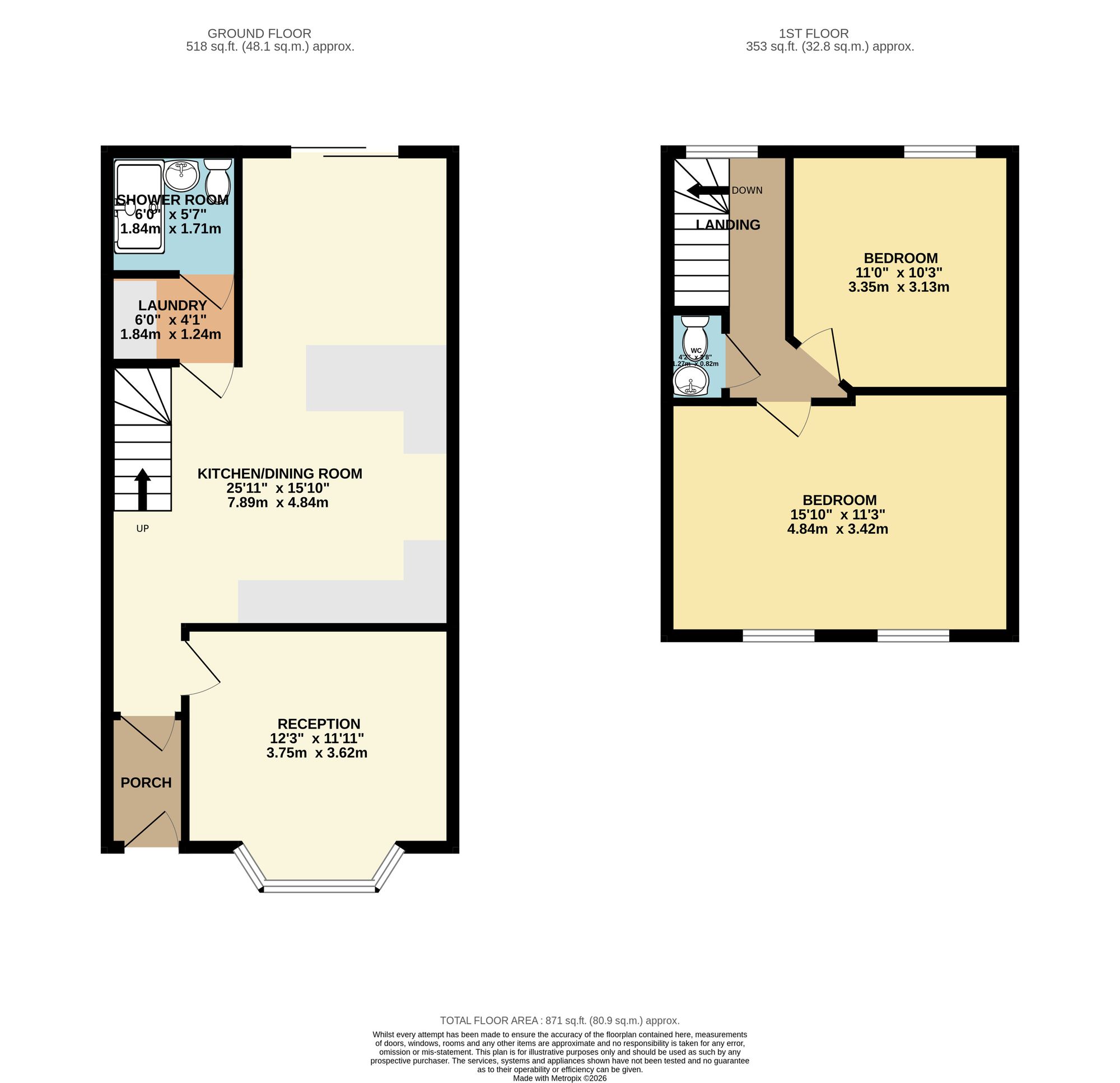 48 Pengam Street, Blackwood floorplan