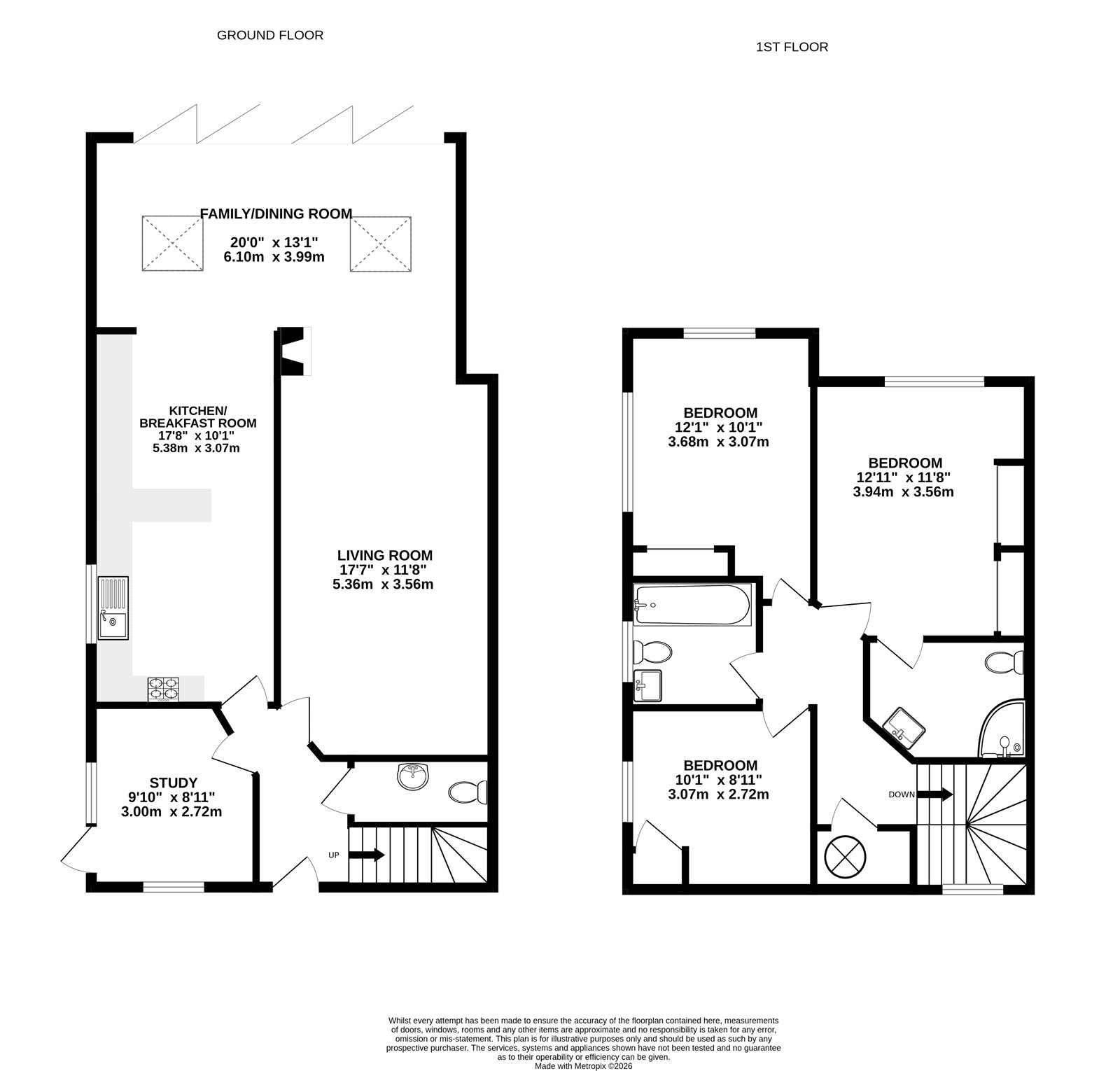 4, Thistledown Close, Farnham floorplan